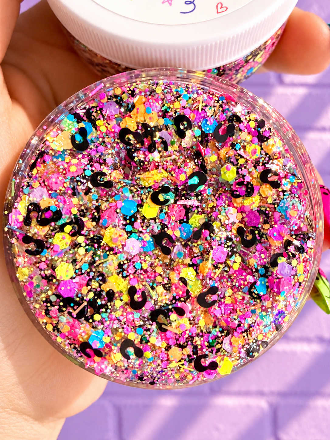 Glittery Hair Gel-Cheetah Girl
