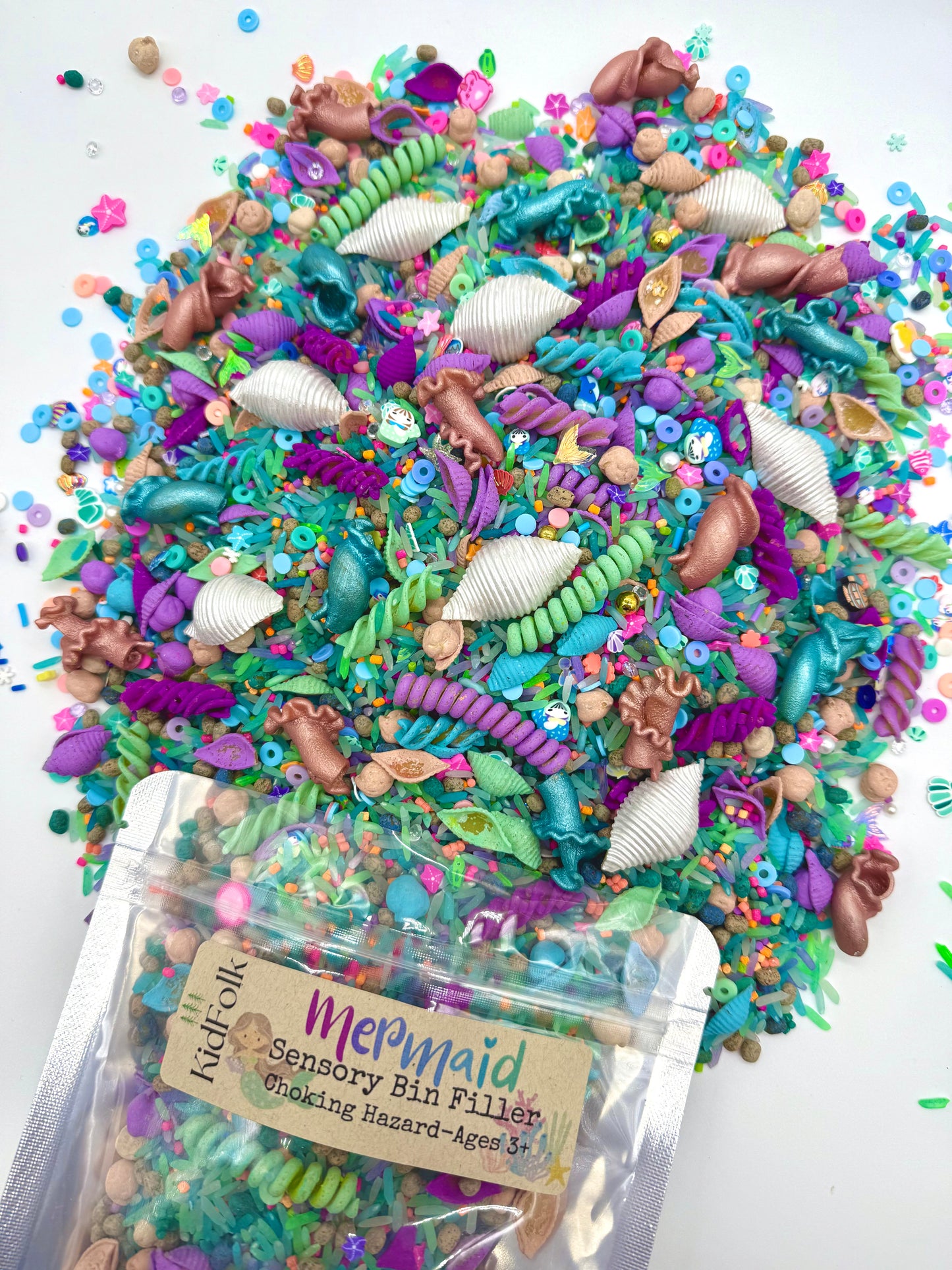 Mermaid Sensory Bin Filler
