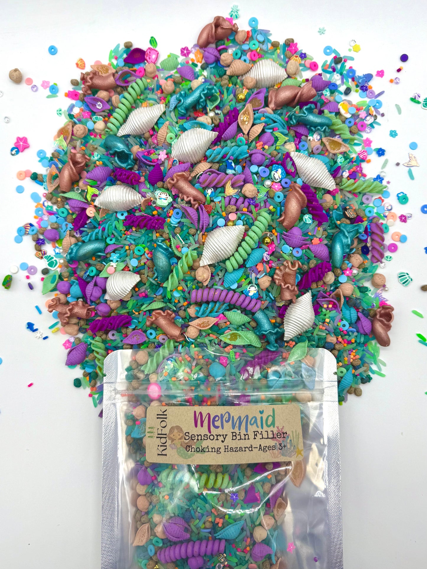Mermaid Sensory Bin Filler