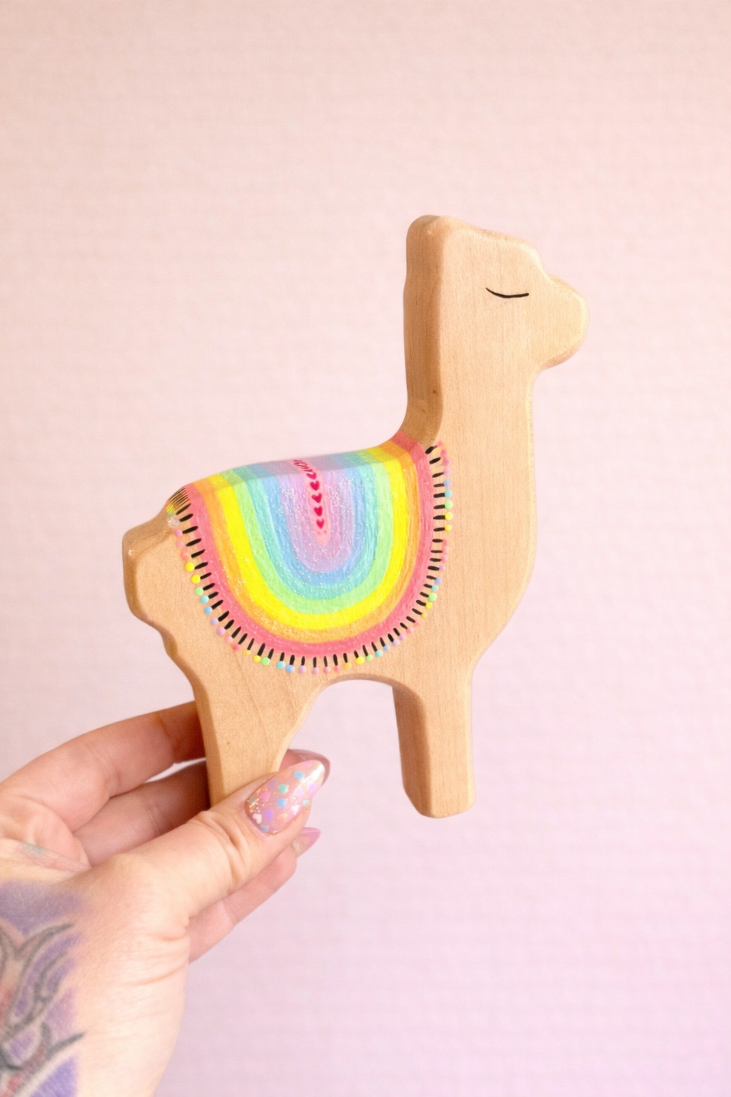 Wooden Llama