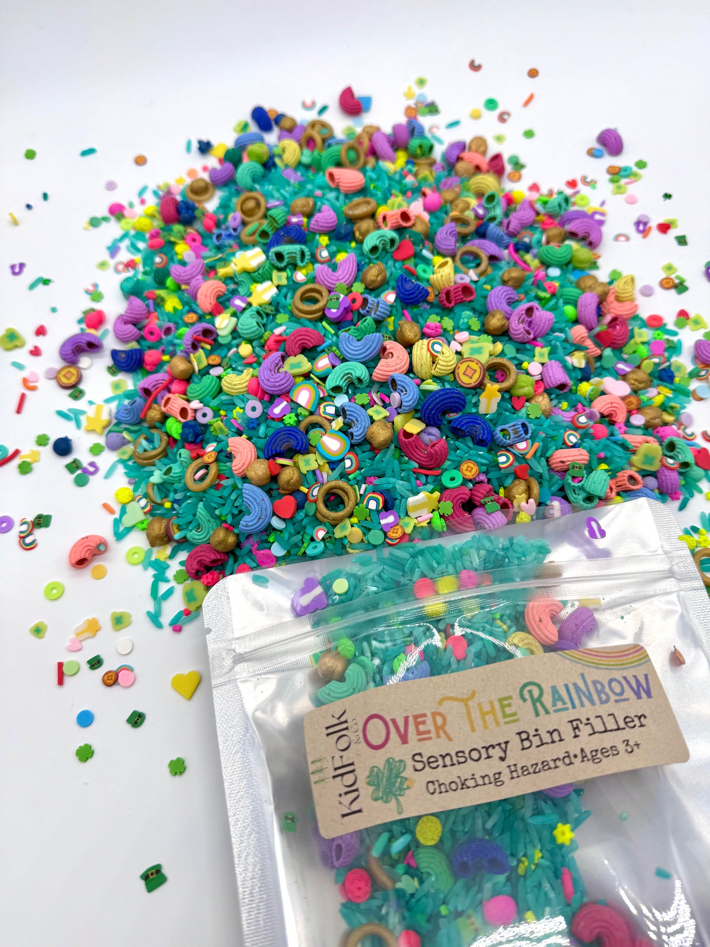 Over the Rainbow Sensory Bin Filler