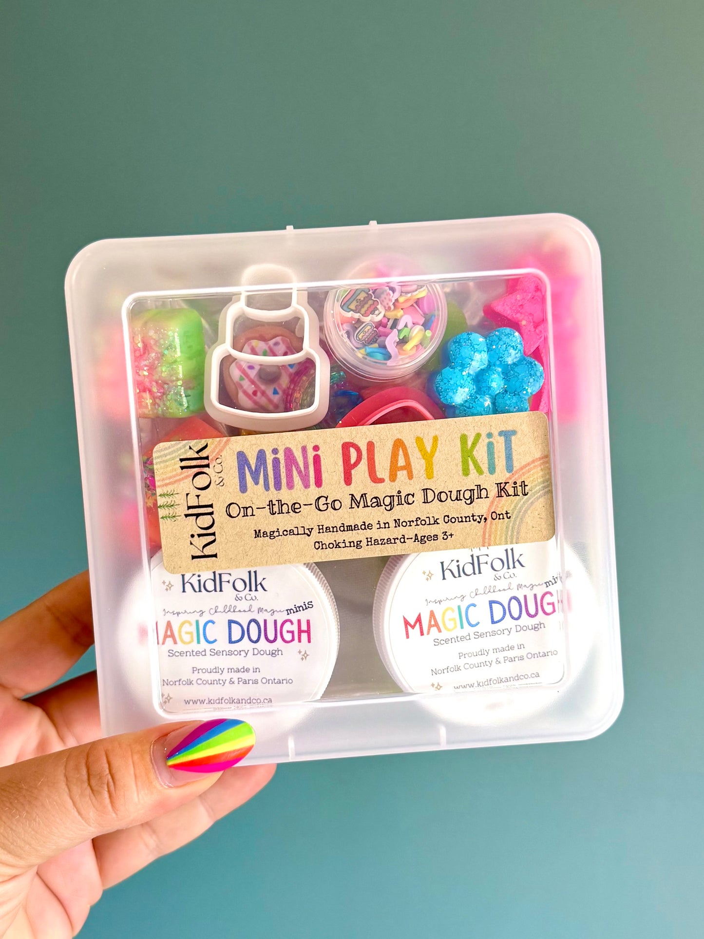 Happy Birthday On-The-Go Magic Dough Play Kits