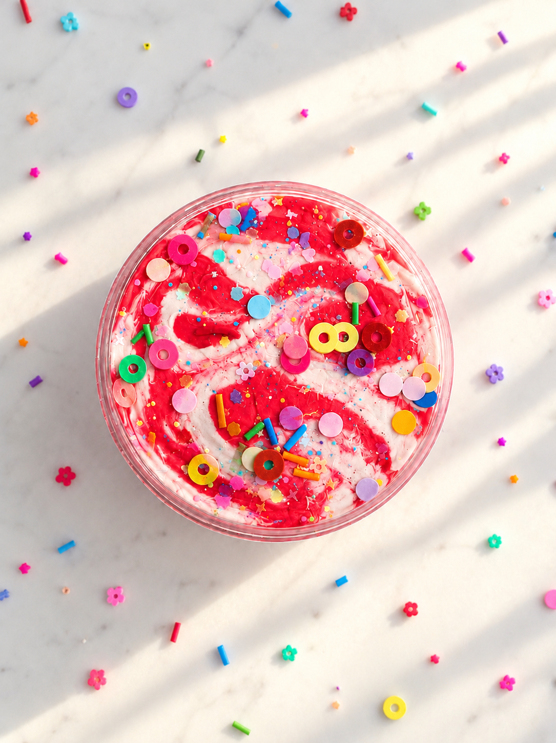 Magic Dough-Candy Cane Swirl