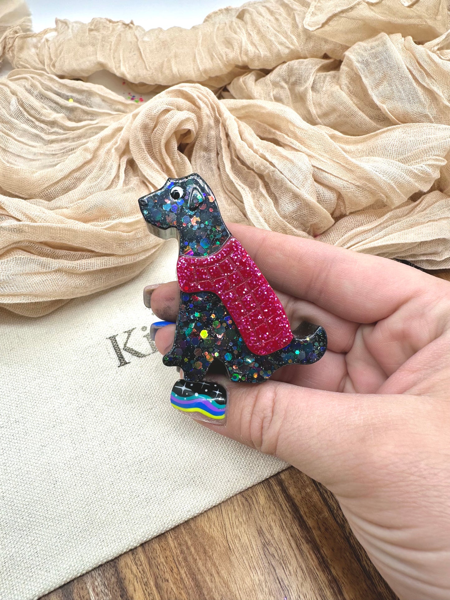 Resin Giant Schnauzer
