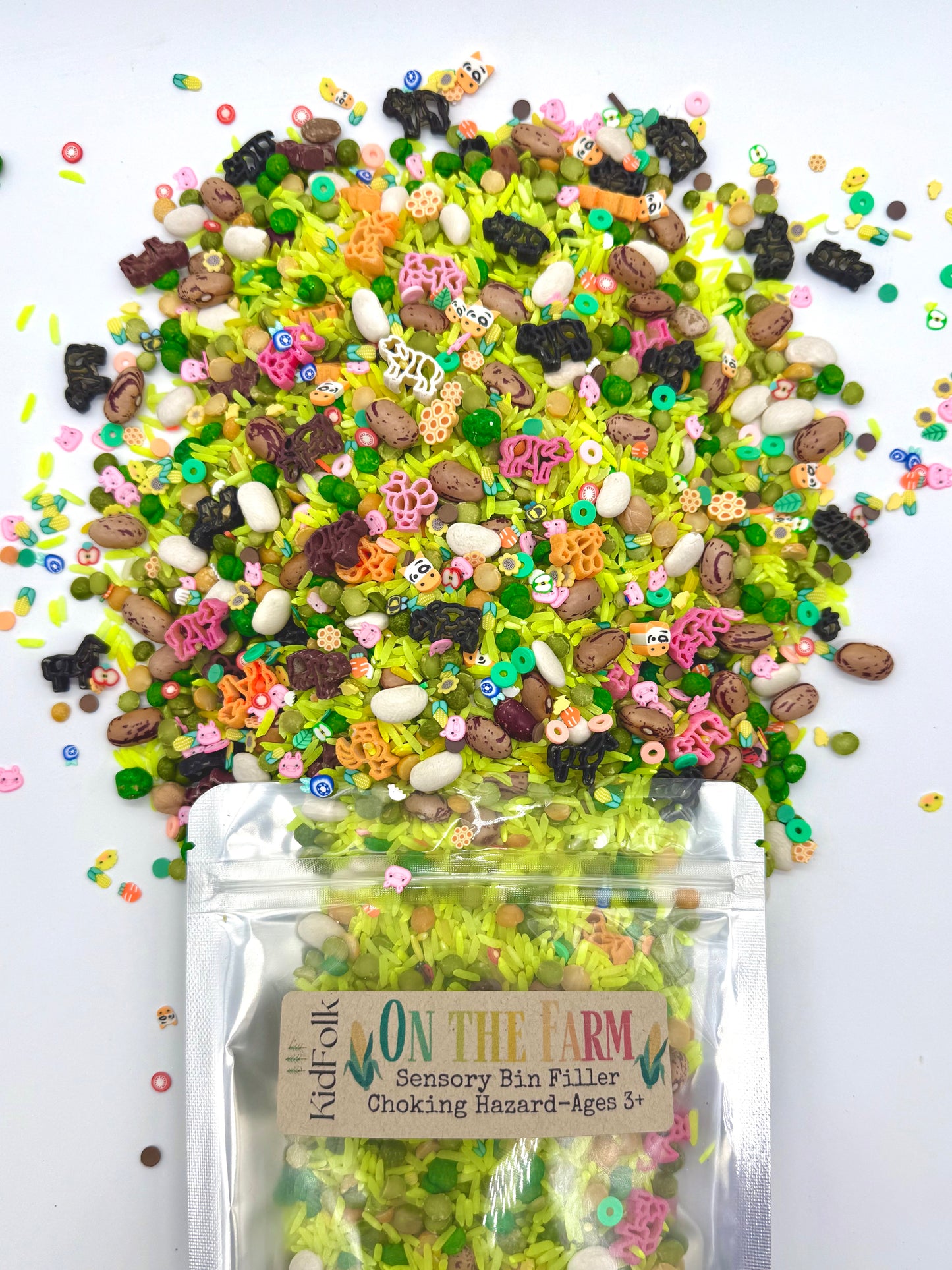 On the Farm Sensory Bin Filler
