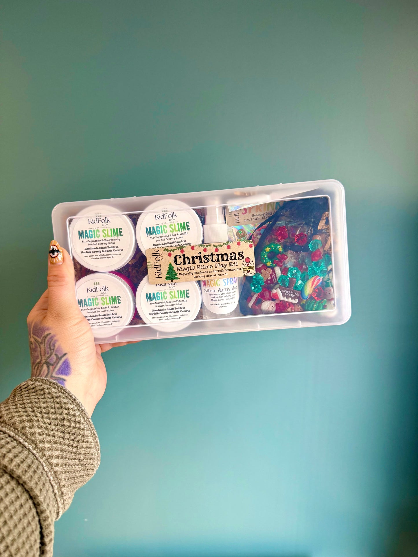 Christmas Magic Slime Play Kit