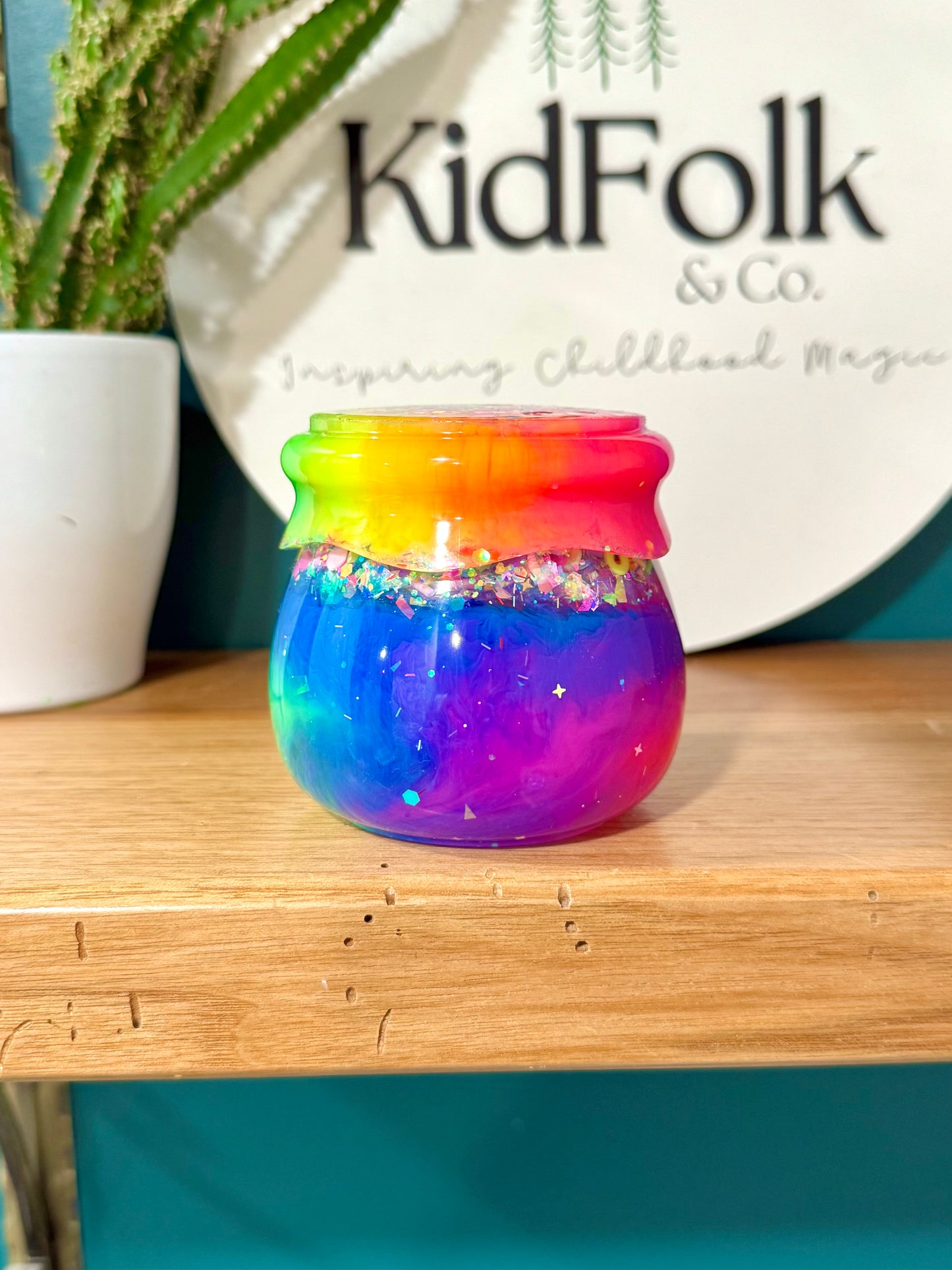 Resin Jar+Screw on Lid