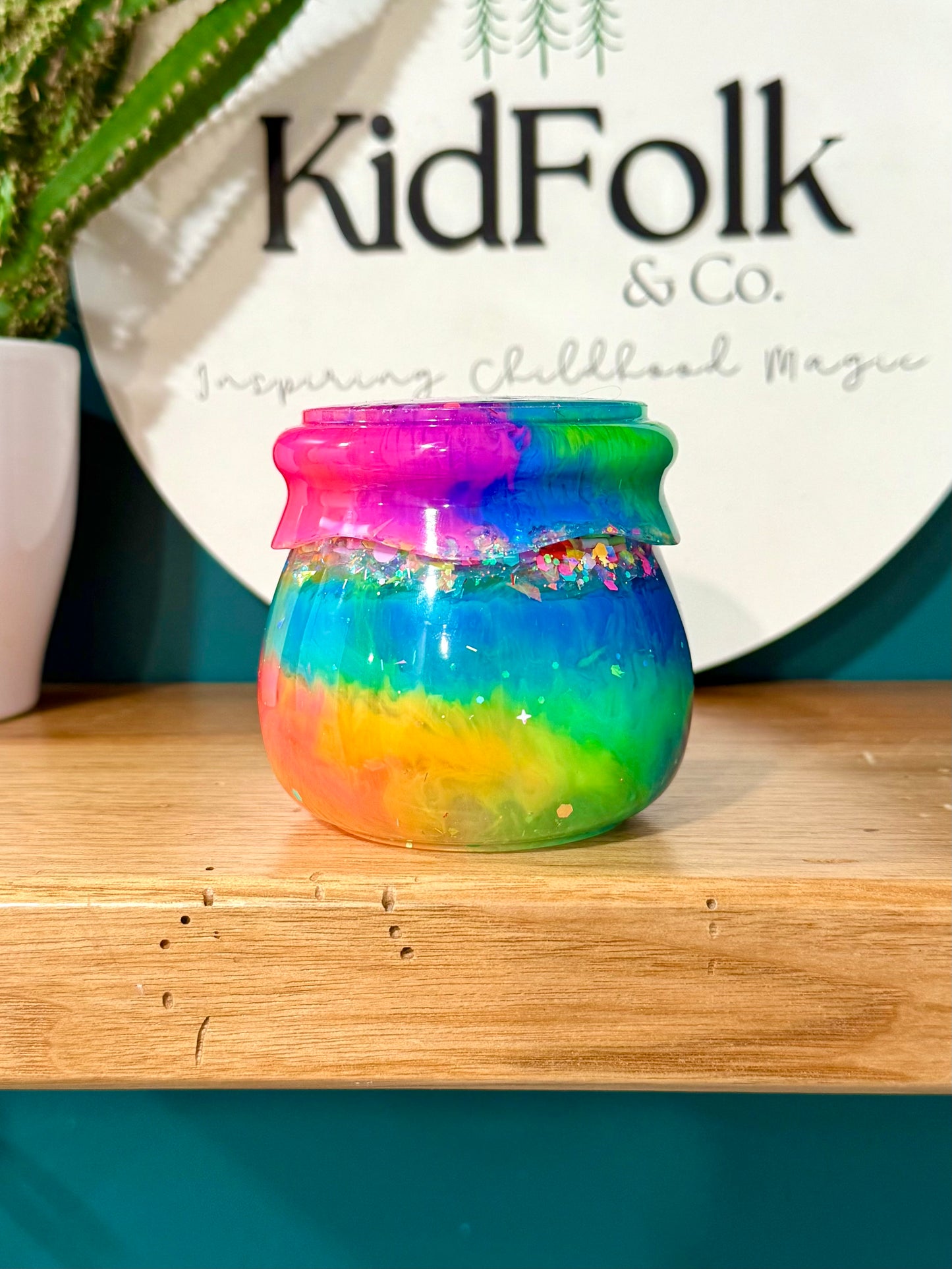 Resin Jar+Screw on Lid