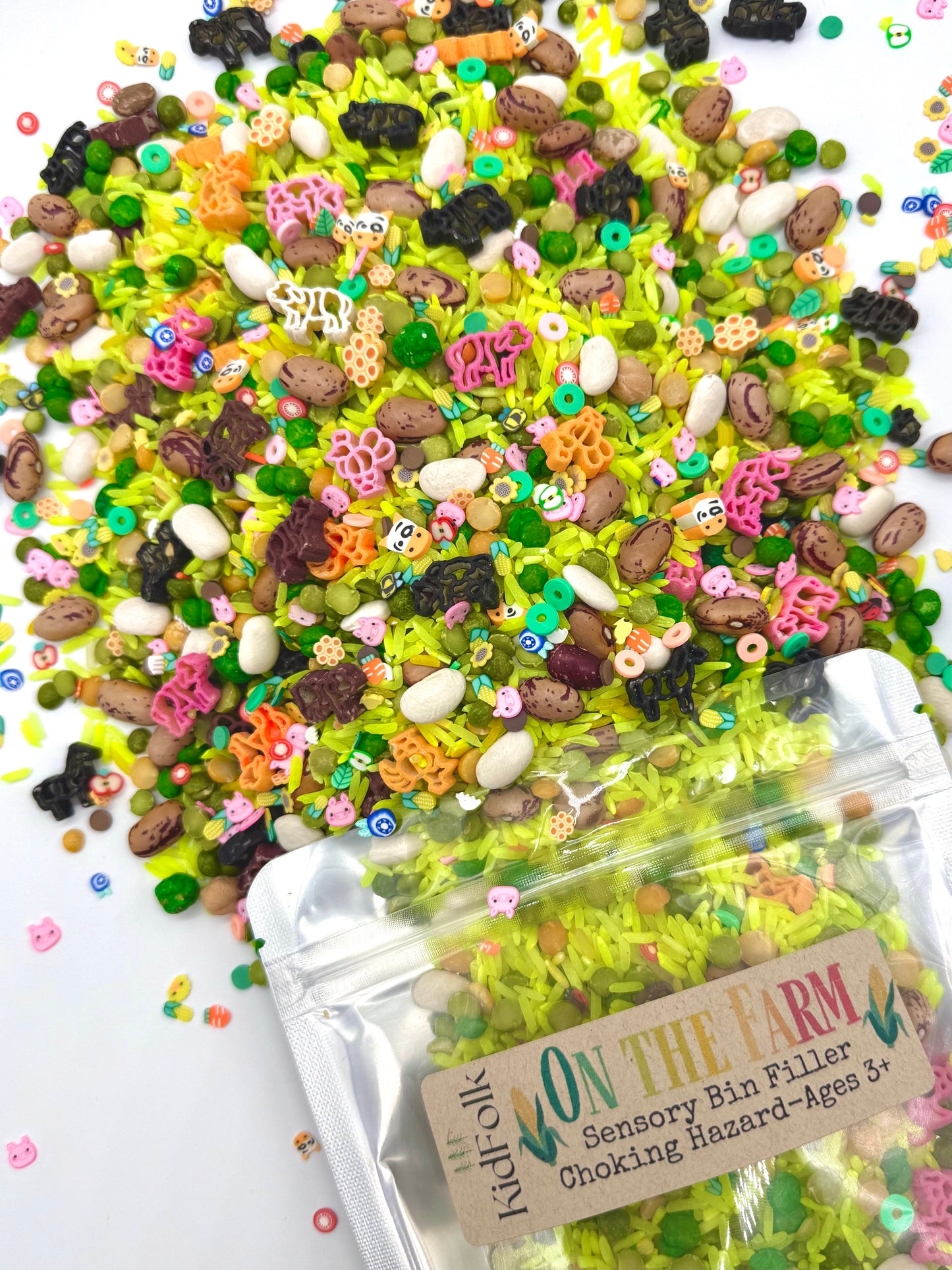 On the Farm Sensory Bin Filler