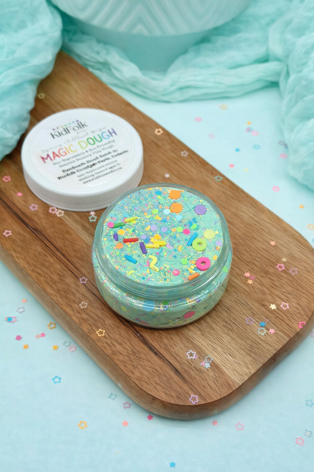 Magic Dough-Pastel Aqua