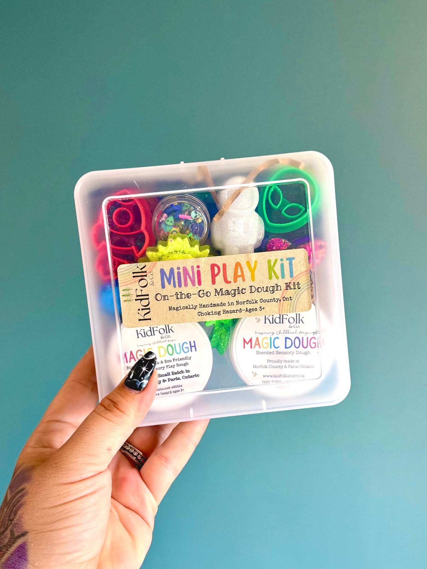 Outer Space On-The-Go Magic Dough Play Kits