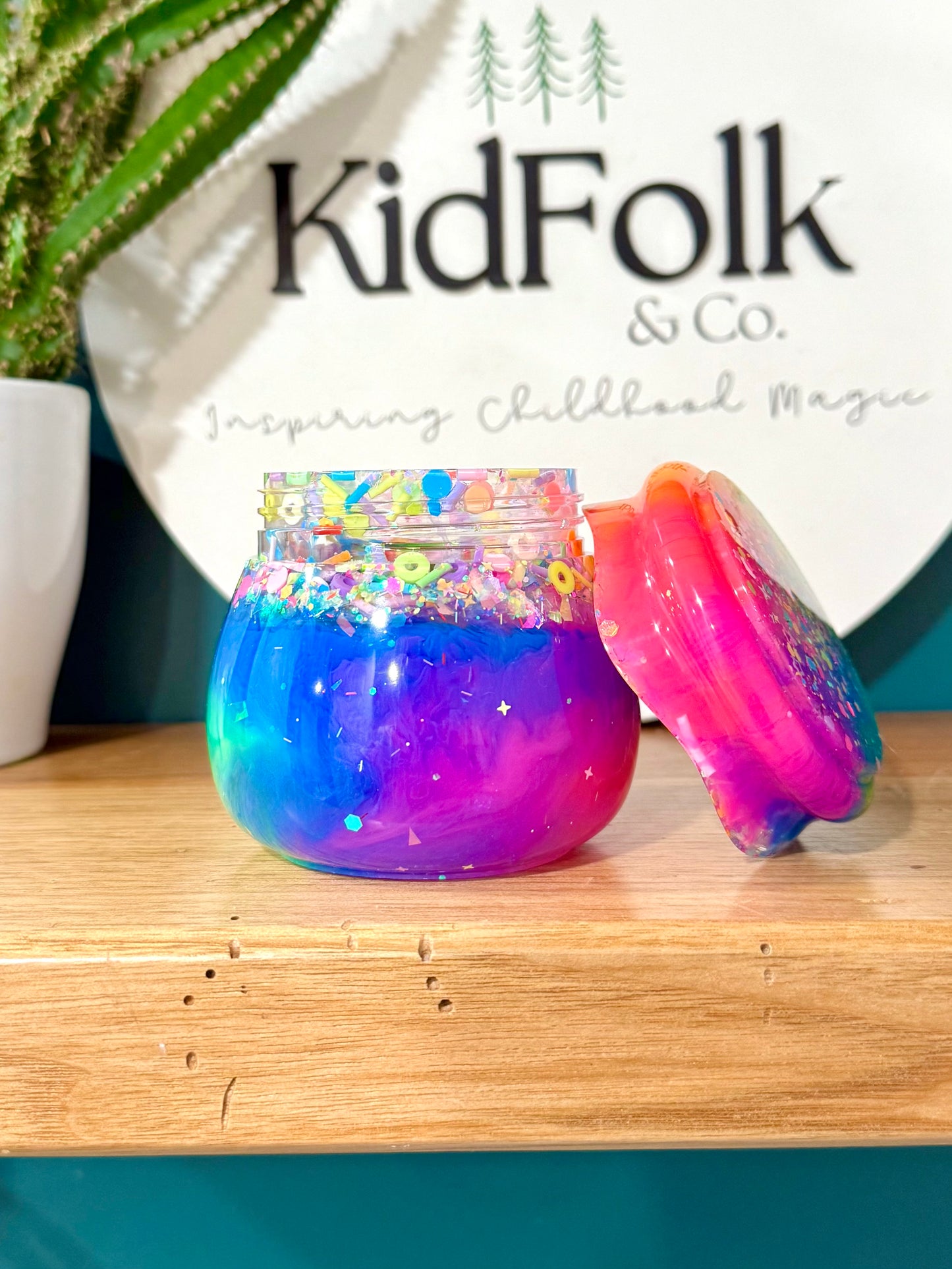 Resin Jar+Screw on Lid