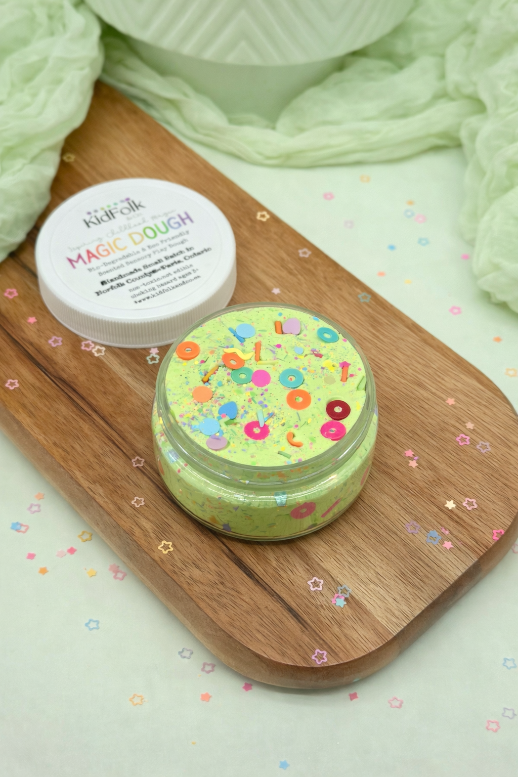 Magic Dough-Pastel Green