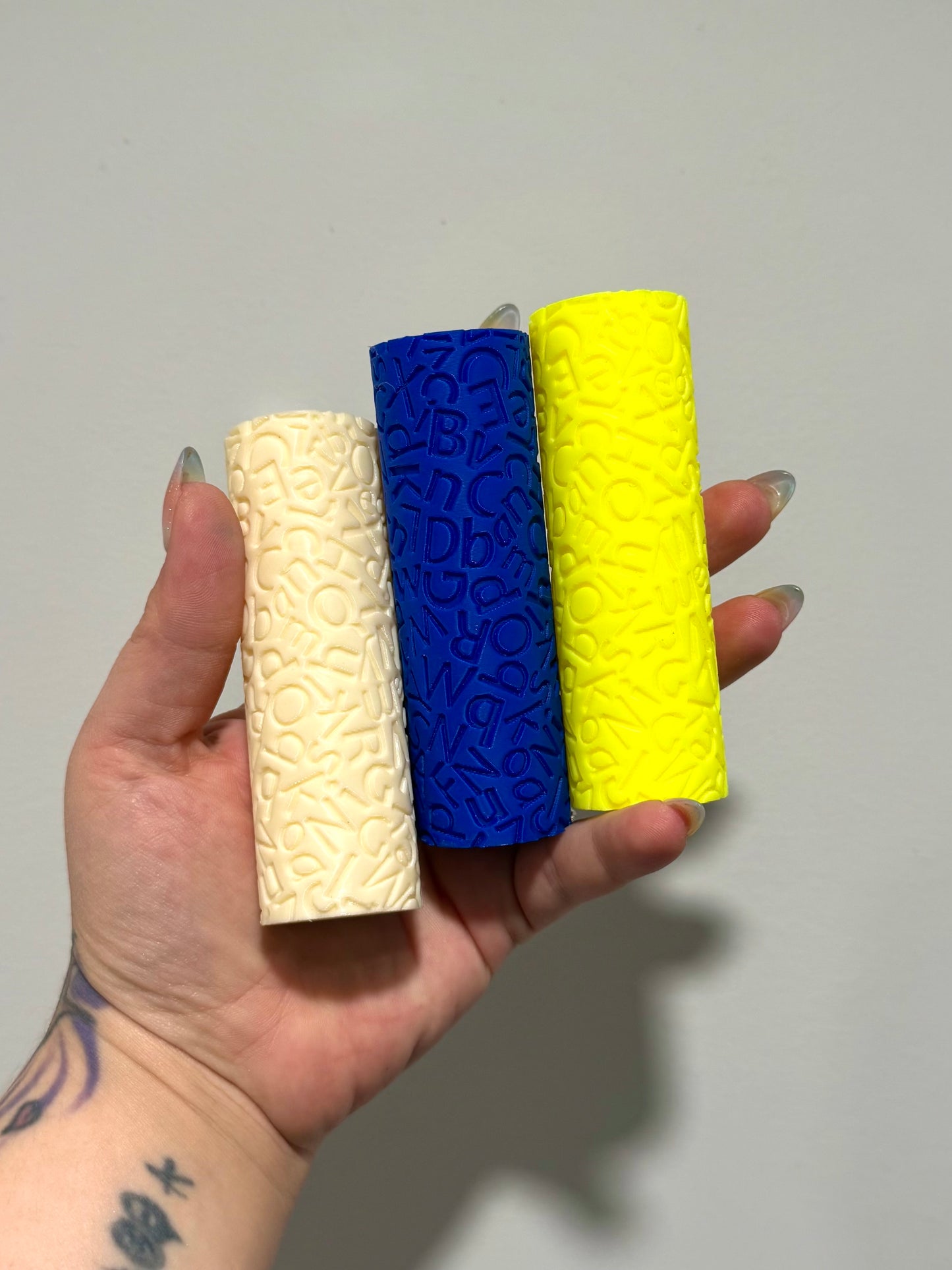 Large Eco Roller-Alphabet