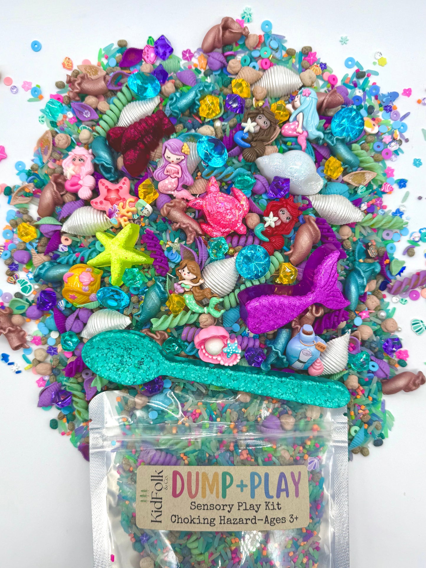 Mermaid Dump & Play Sensory Kit