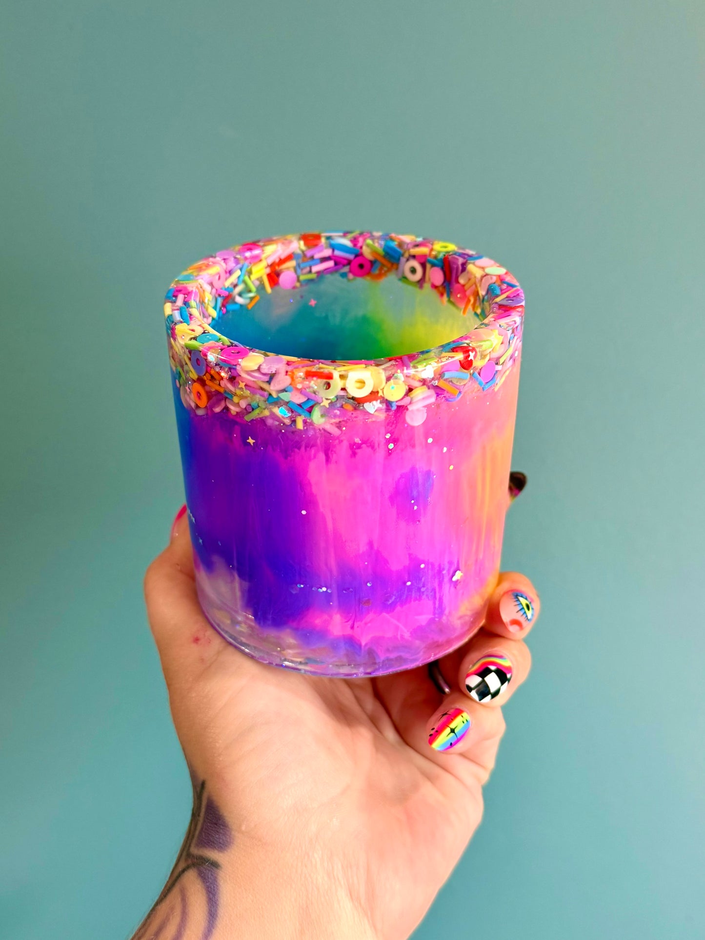 Rainbow Utensil Holder