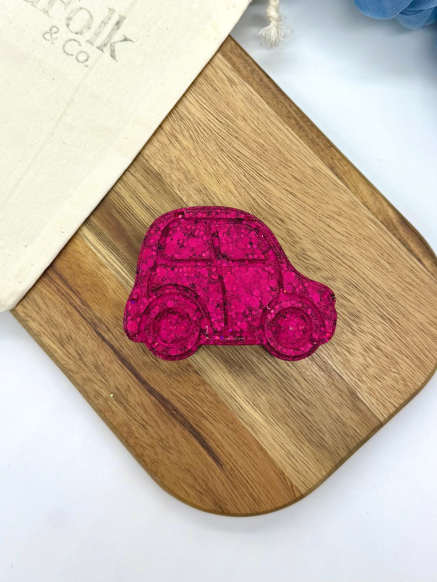 Resin Red Car