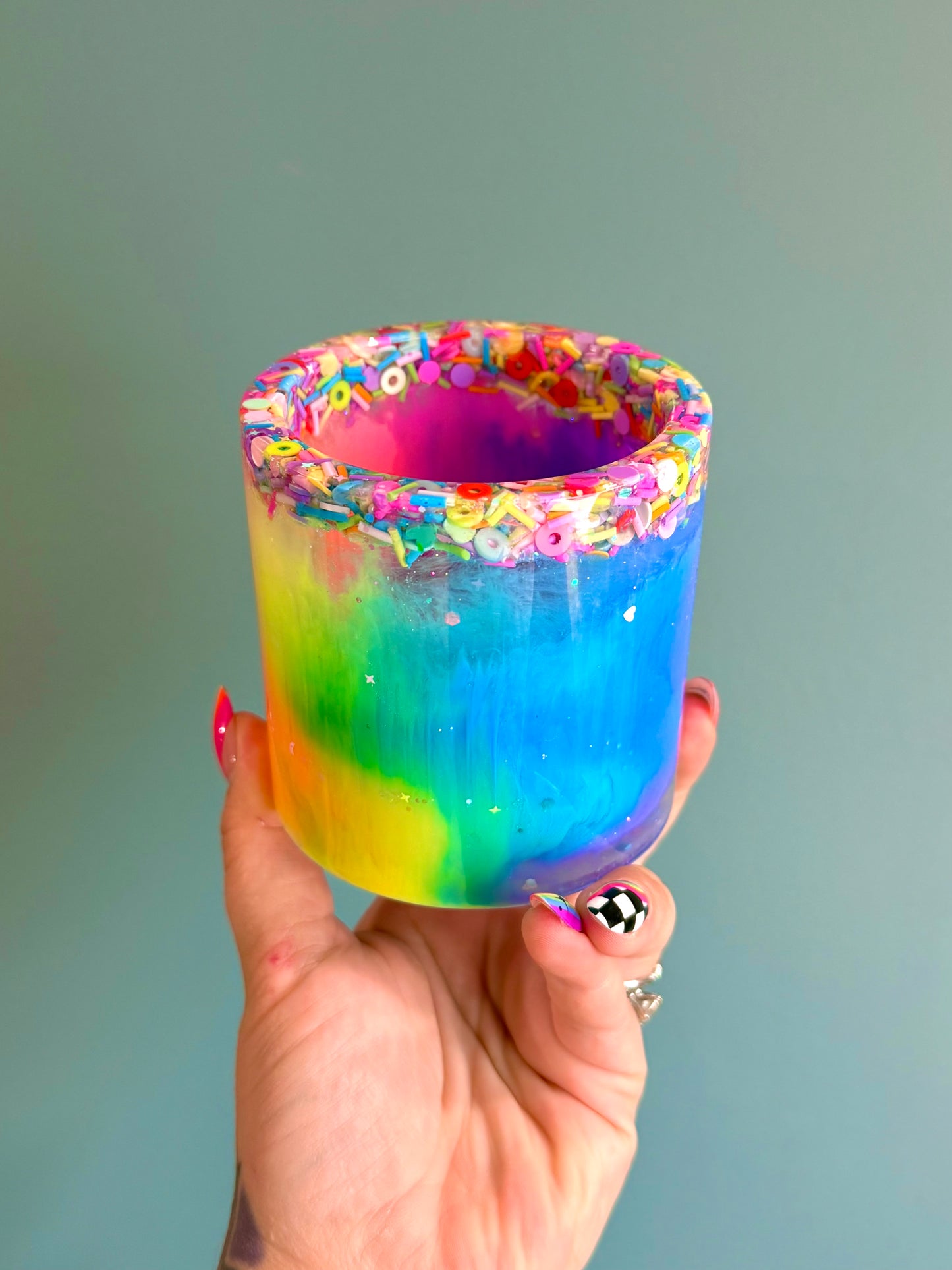 Rainbow Utensil Holder