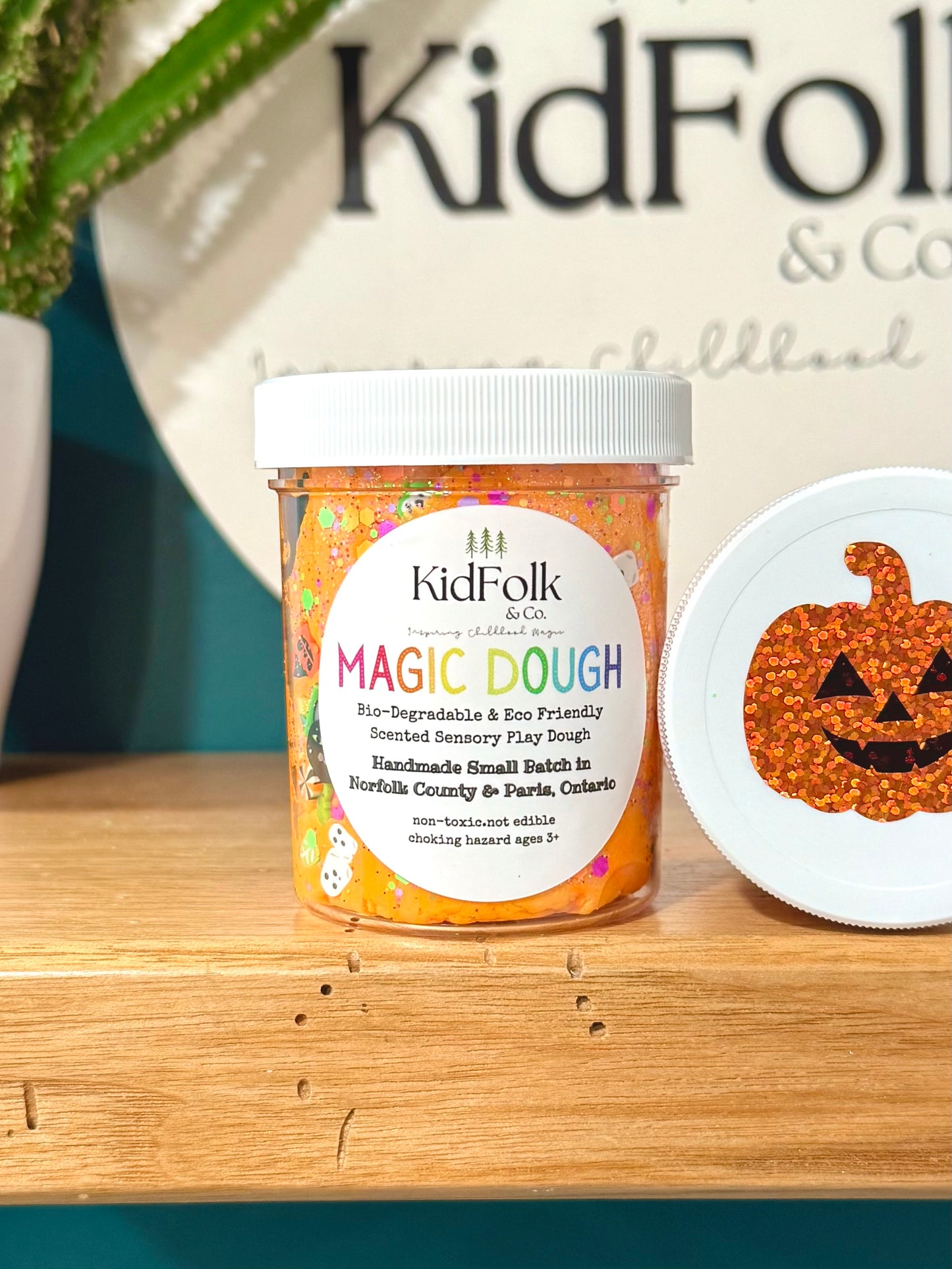 Magic Dough-Electric Pumpkin