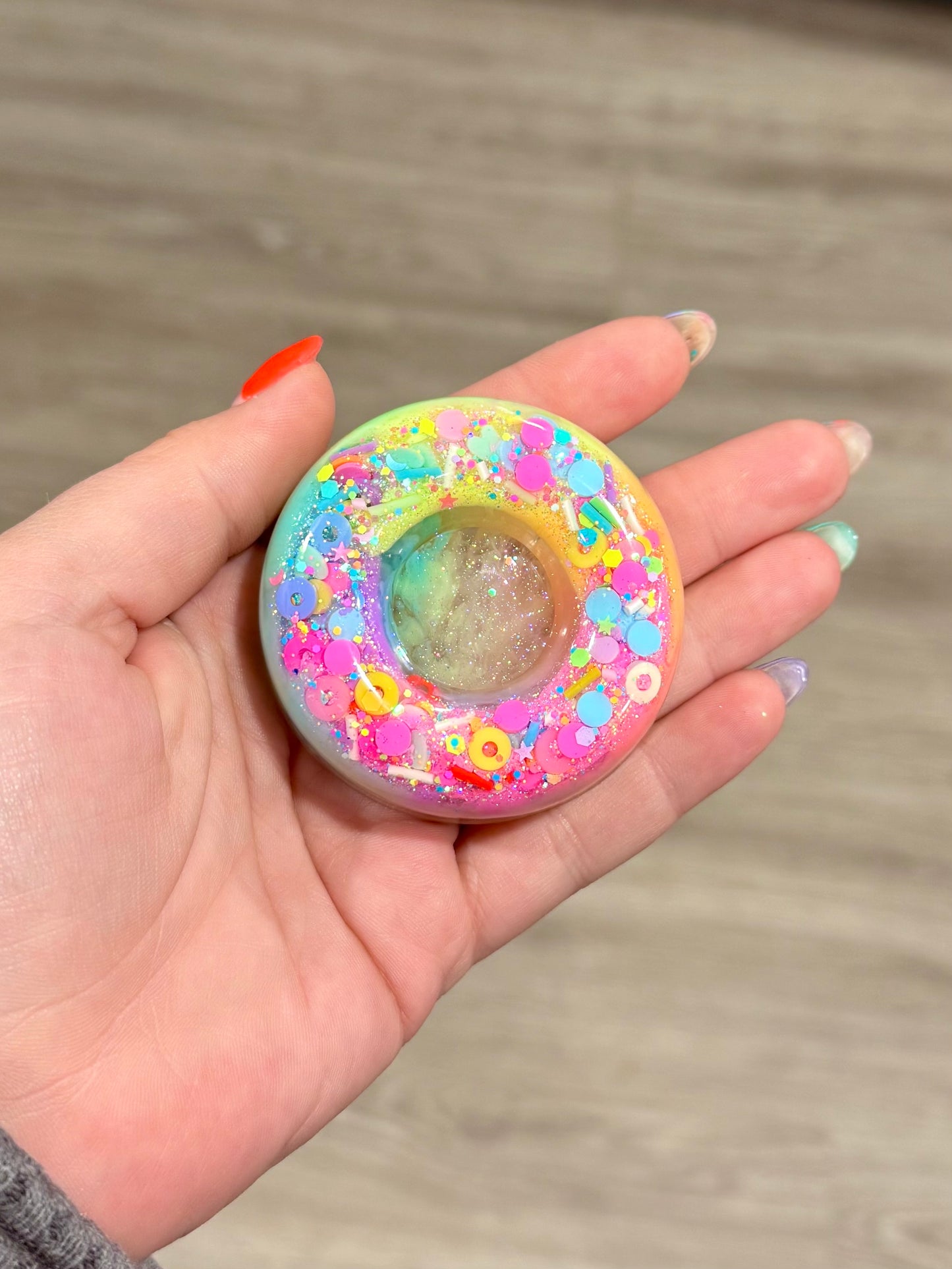 Rainbow Sprinkle Donut
