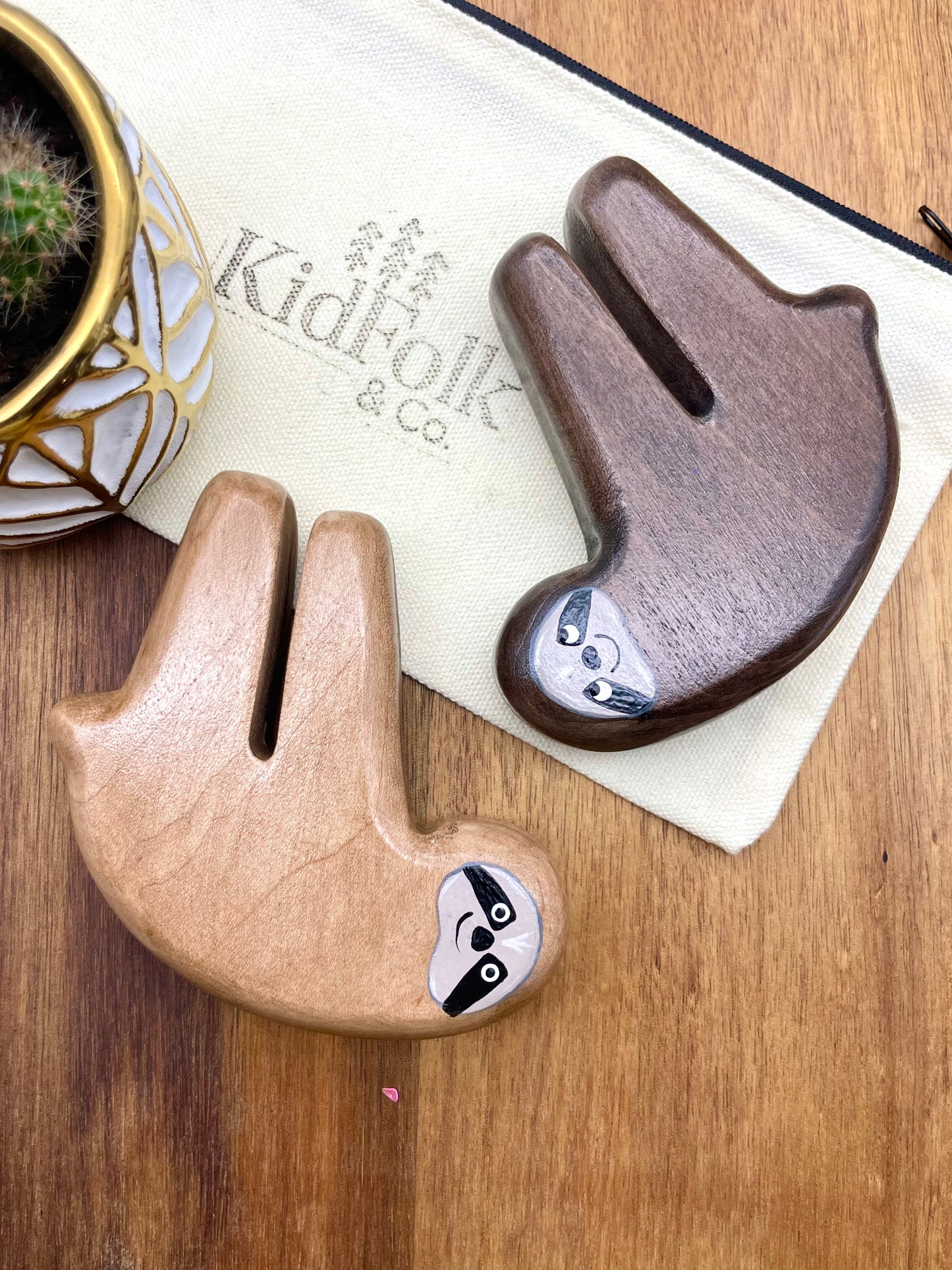 Wooden Sloth