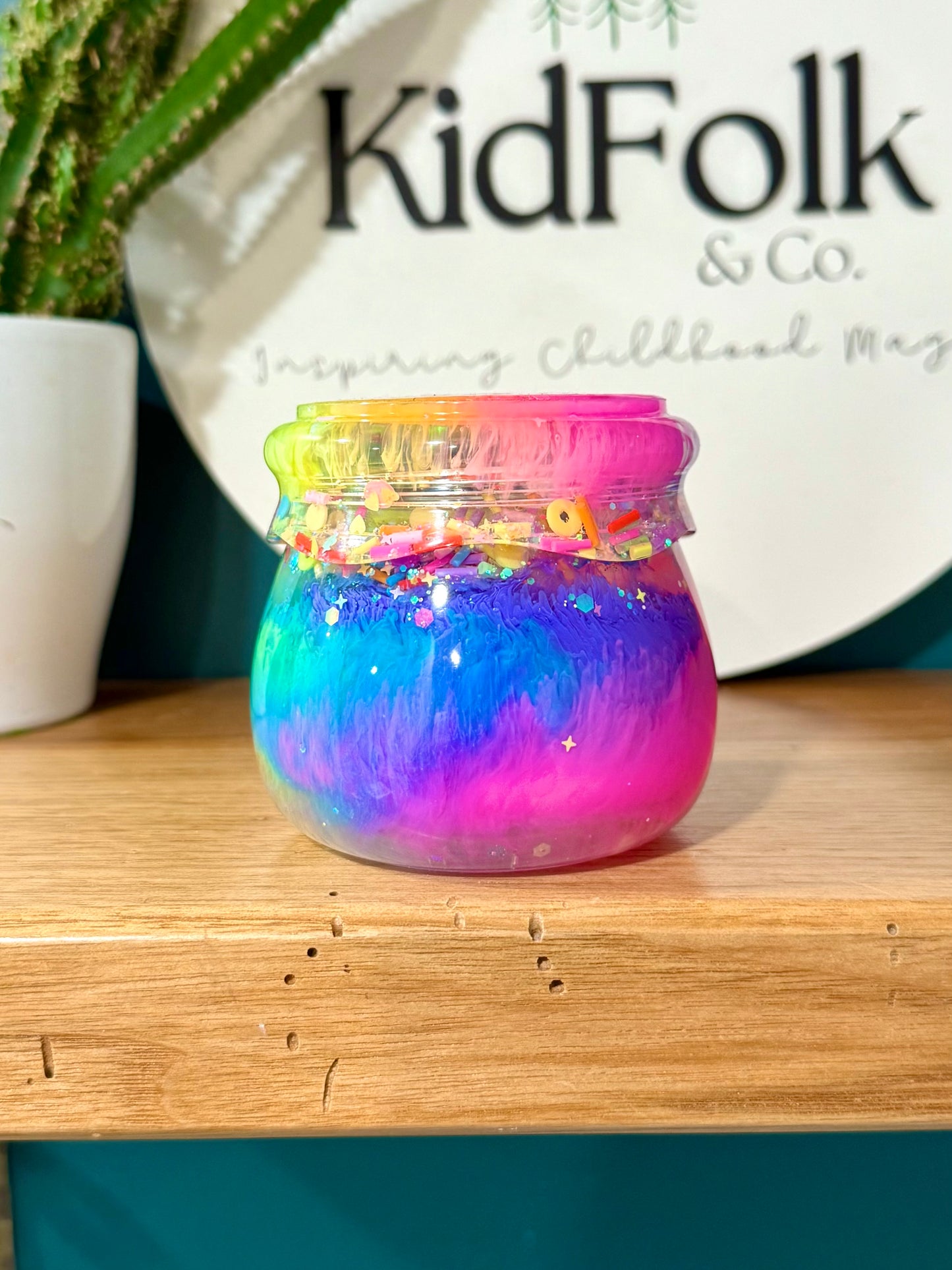 Resin Jar+Screw on Lid