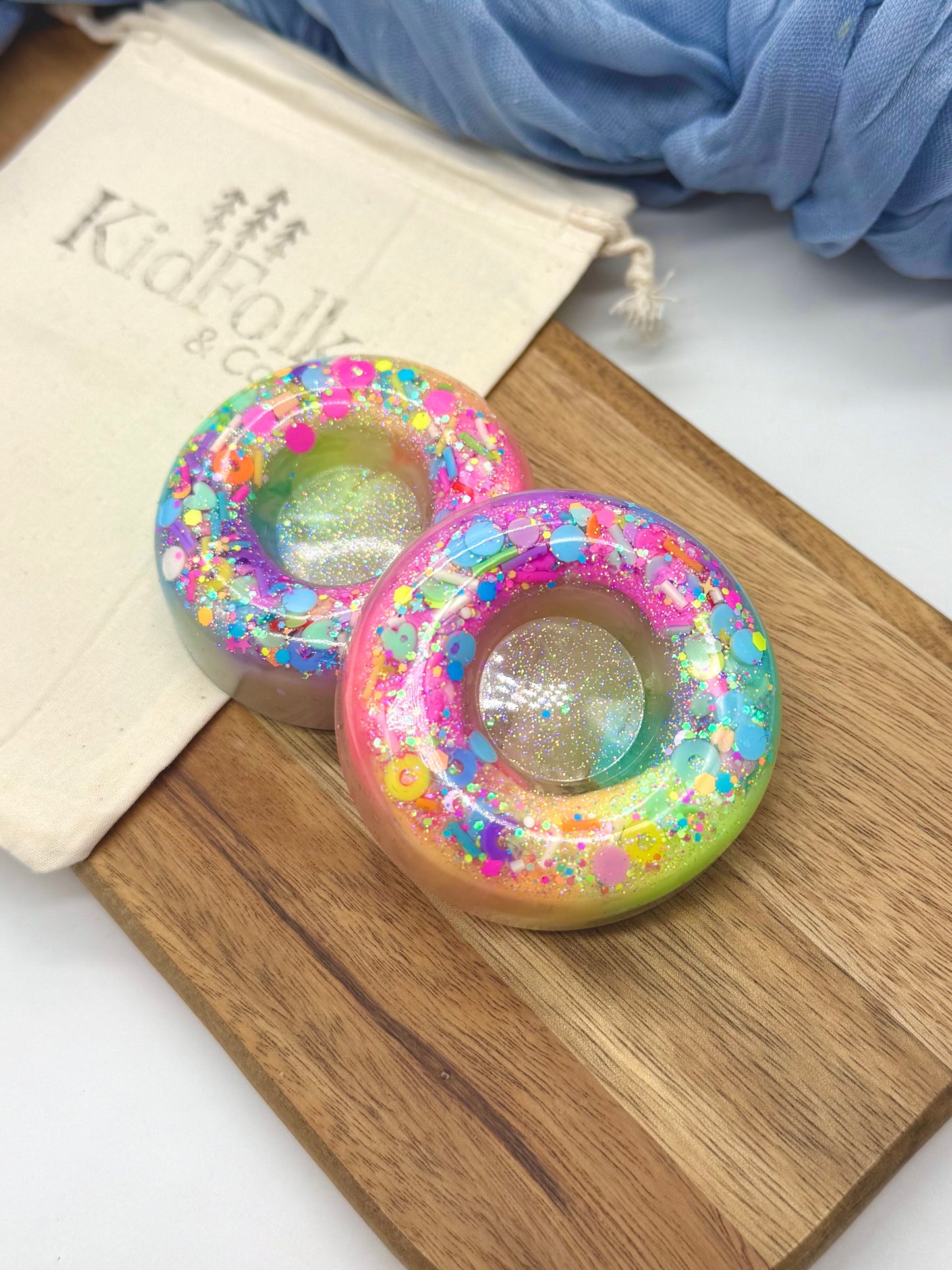 Rainbow Sprinkle Donut