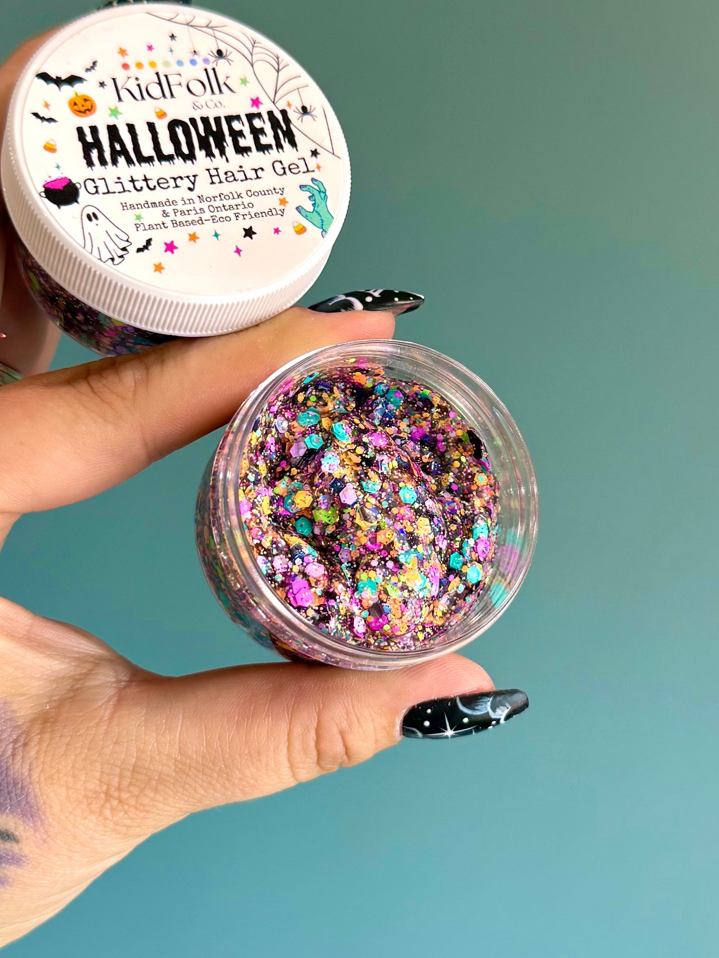 Halloween Glittery Hair Gel