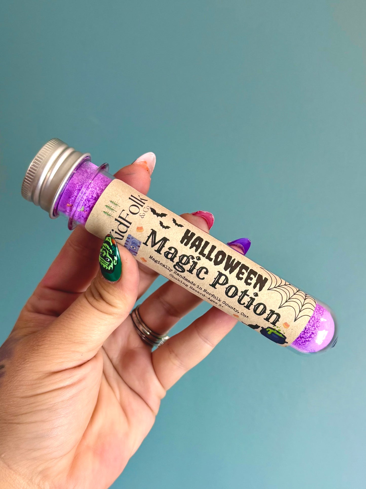 Halloween Magic Potion Vial