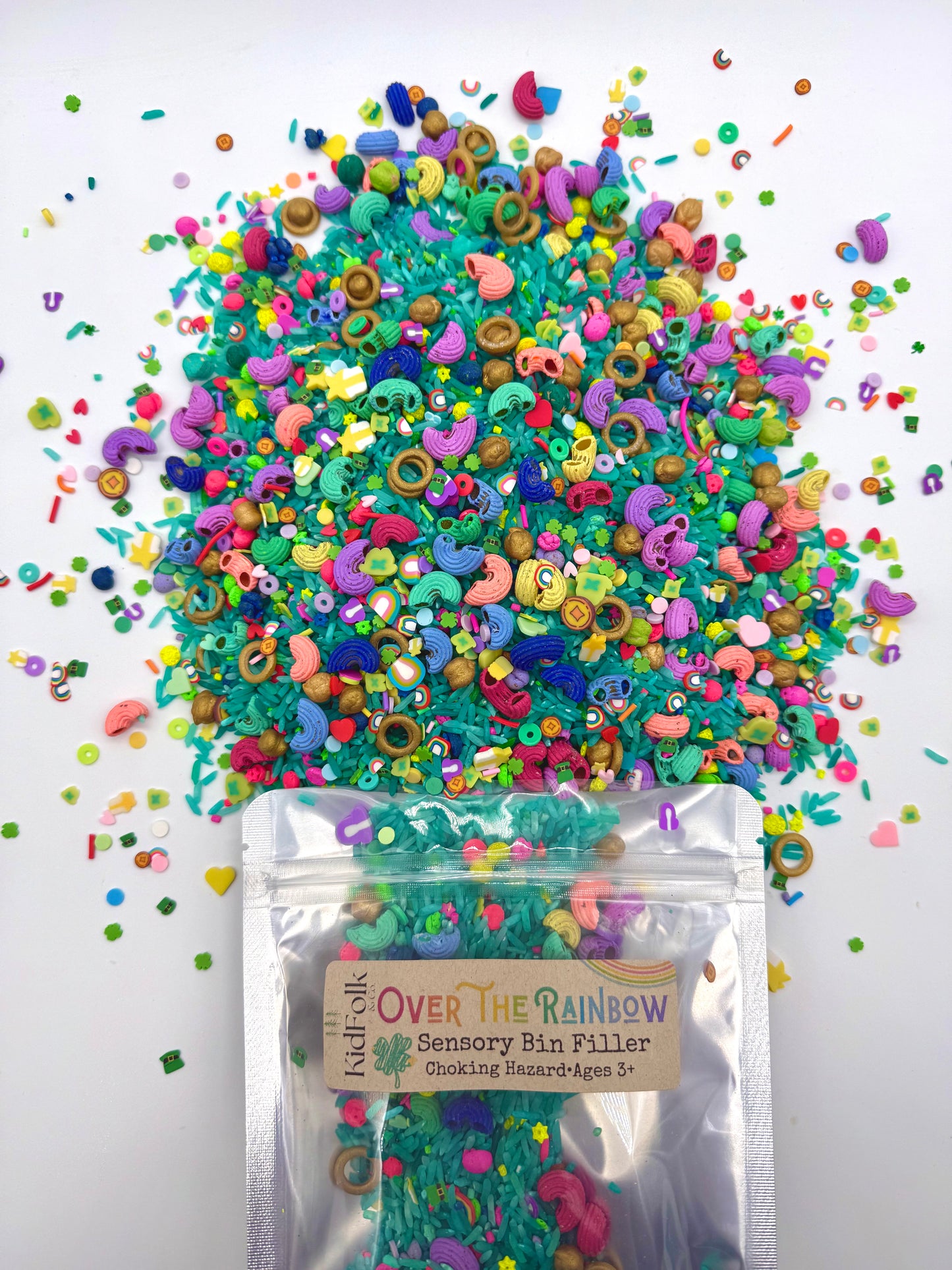 Over the Rainbow Sensory Bin Filler