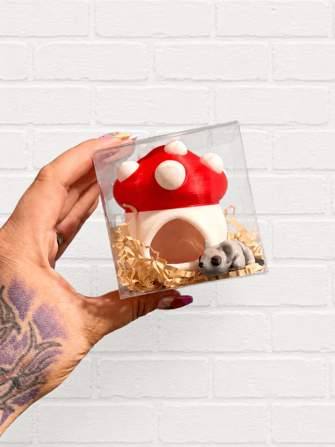 Mouse Mushroom House Play Set