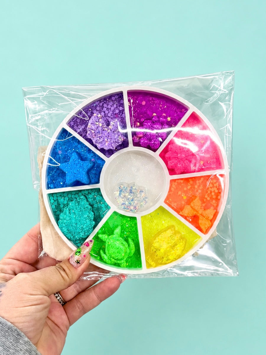 Mini Neon Sorting Tray Bundle-TOYS INCLUDED