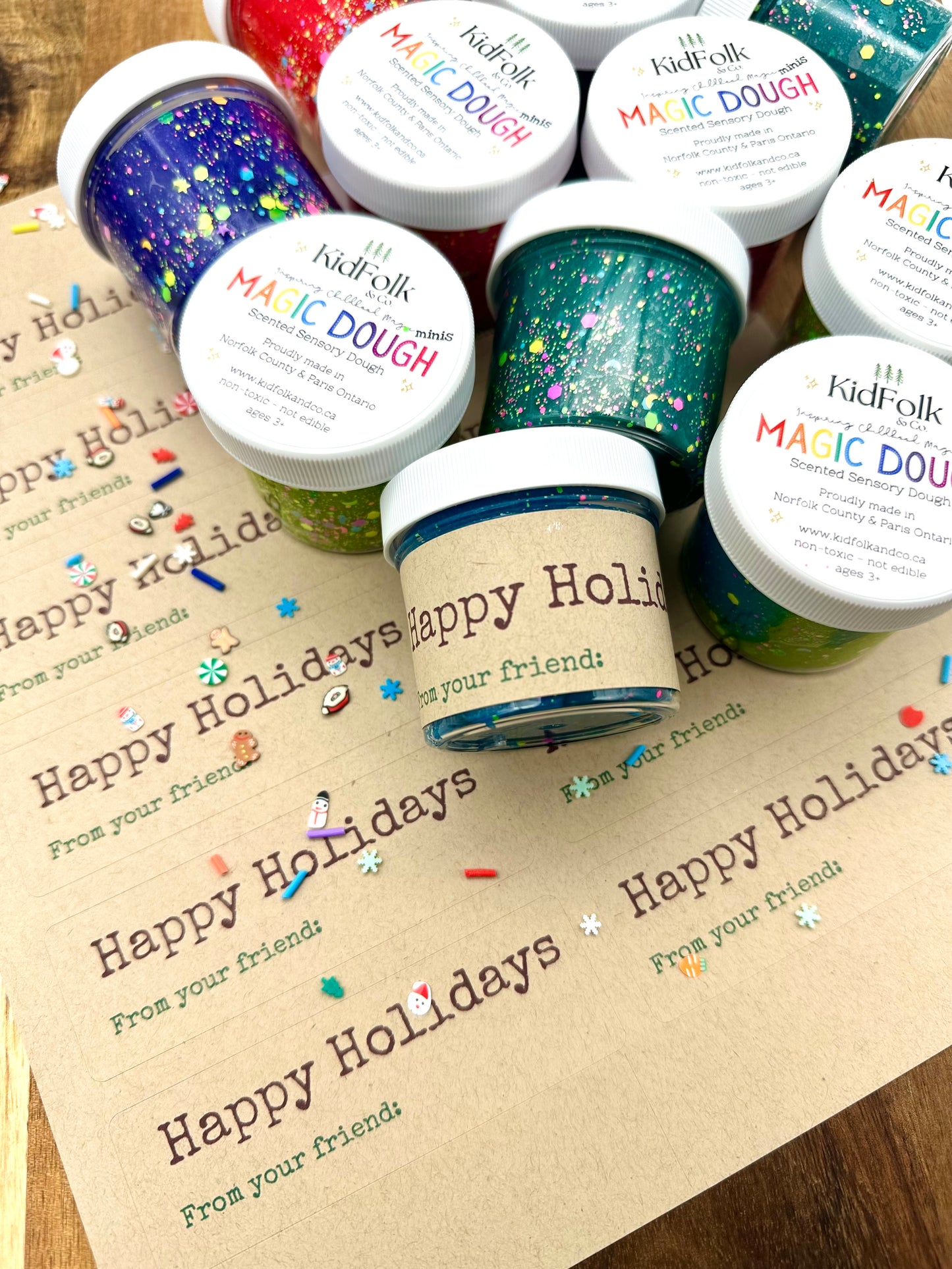 Magic Dough Classroom Favours