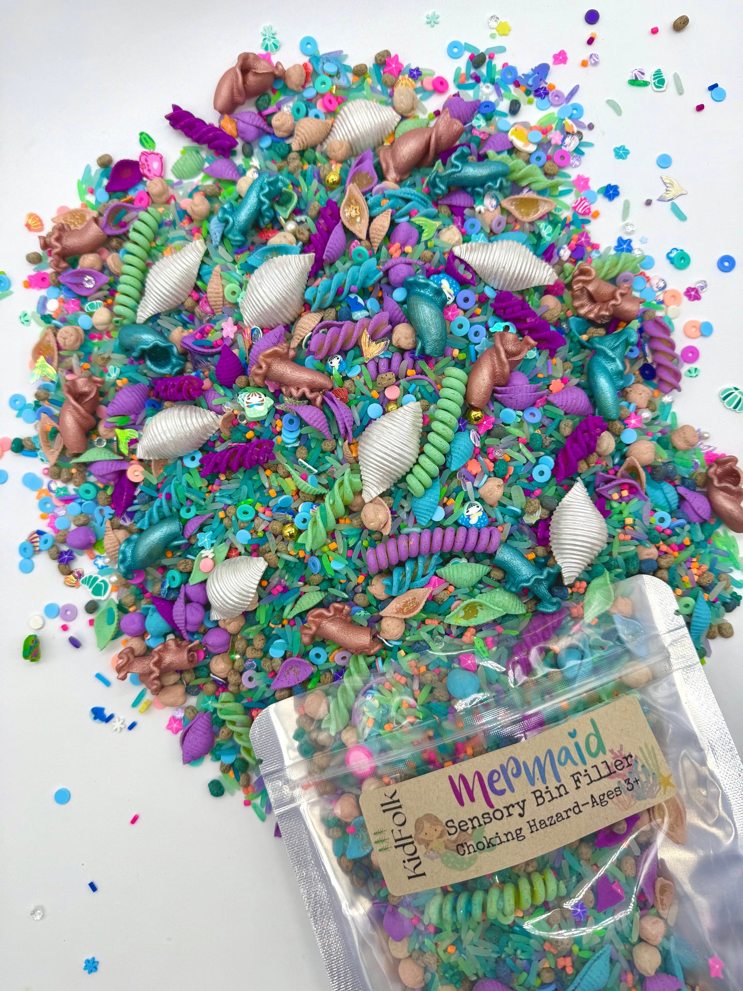 Mermaid Sensory Bin Filler