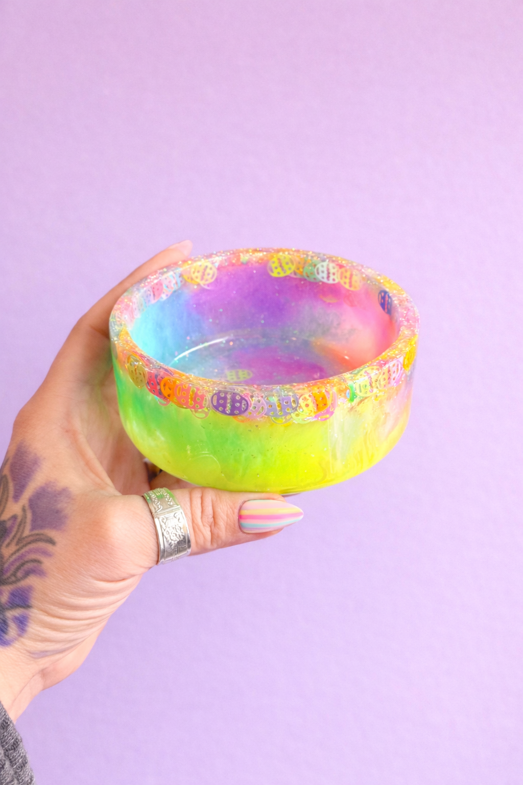 Easter Rainbow Bowl