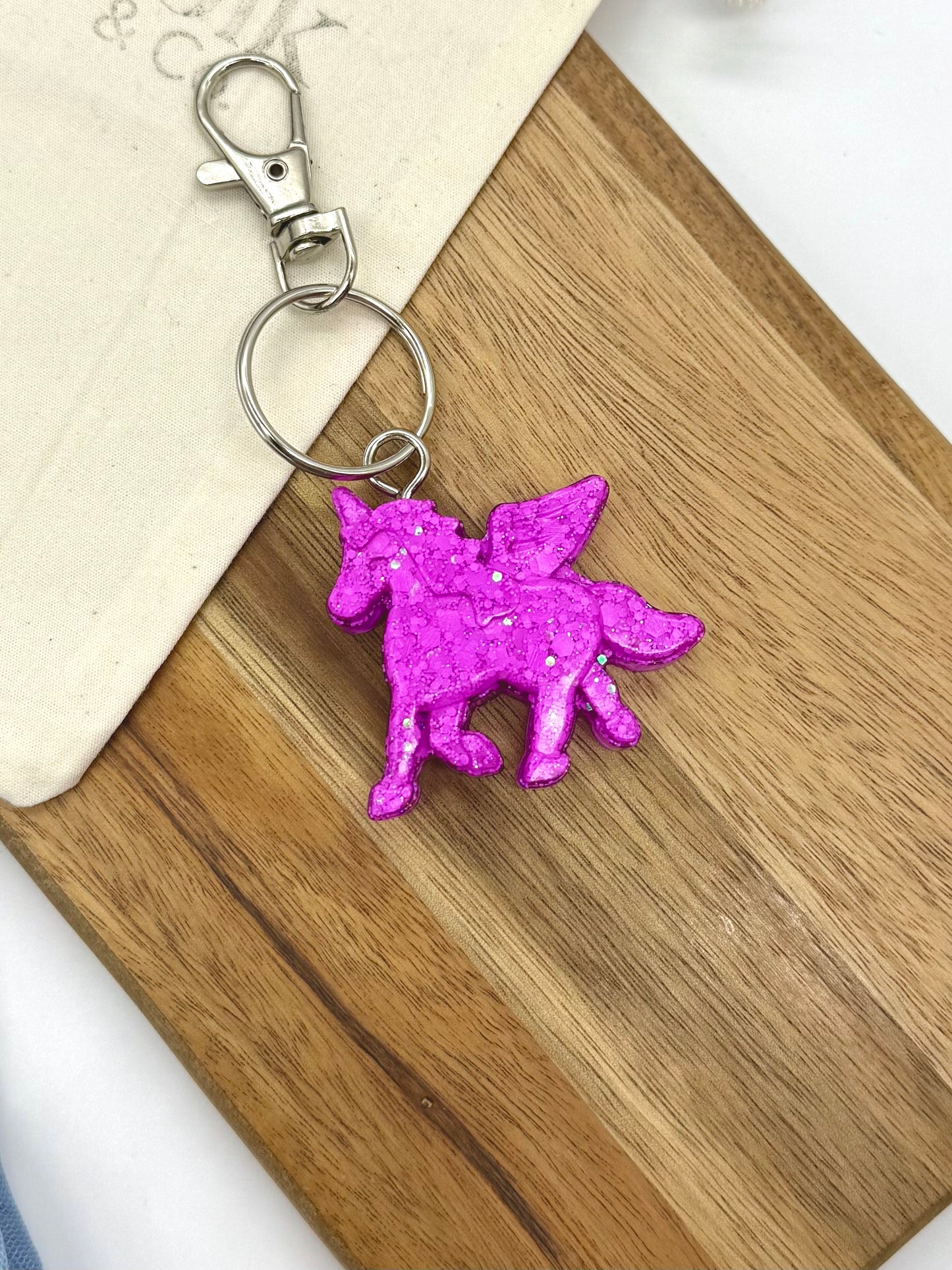 Unicorn Keychain