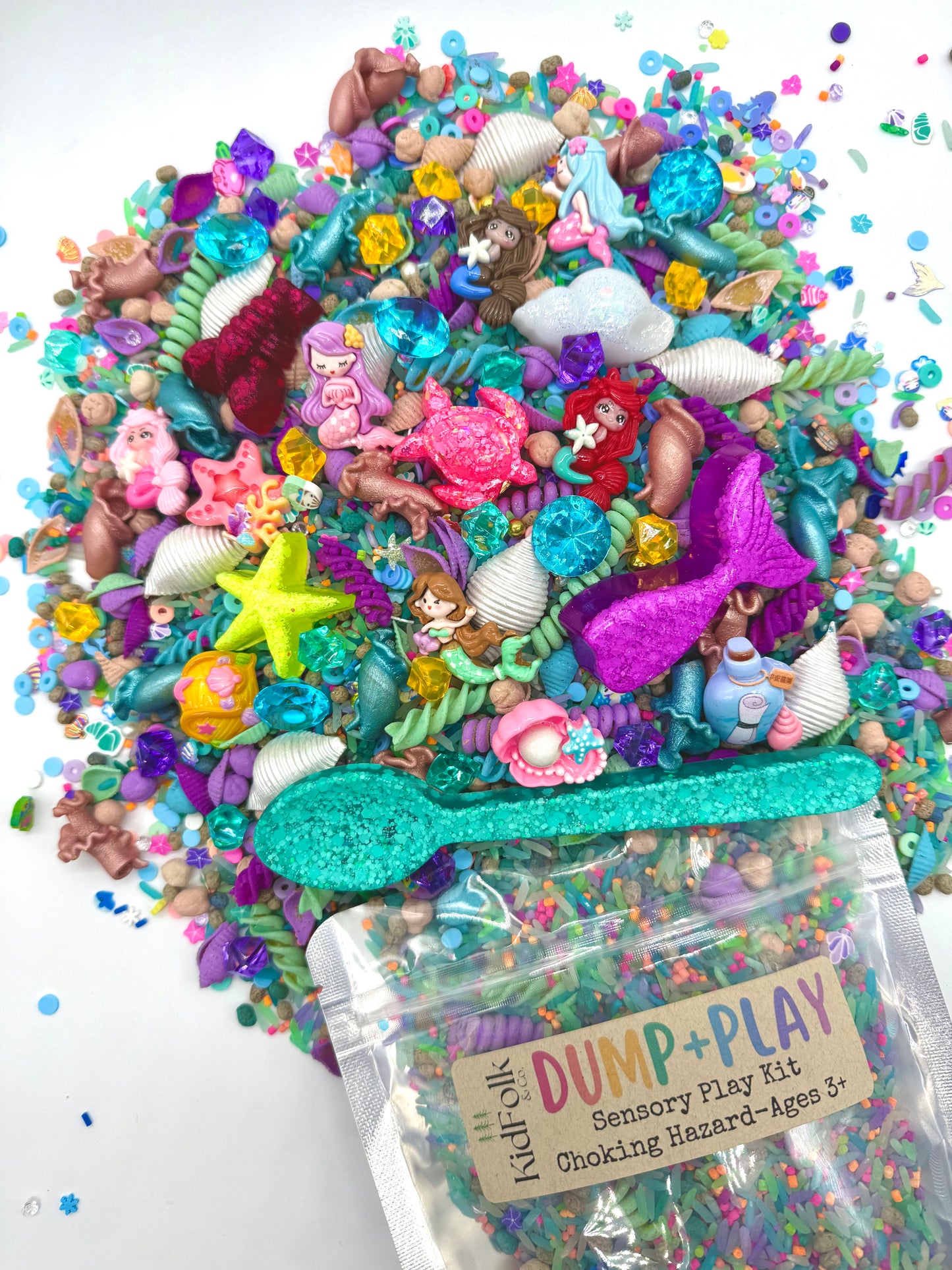 Mermaid Dump & Play Sensory Kit