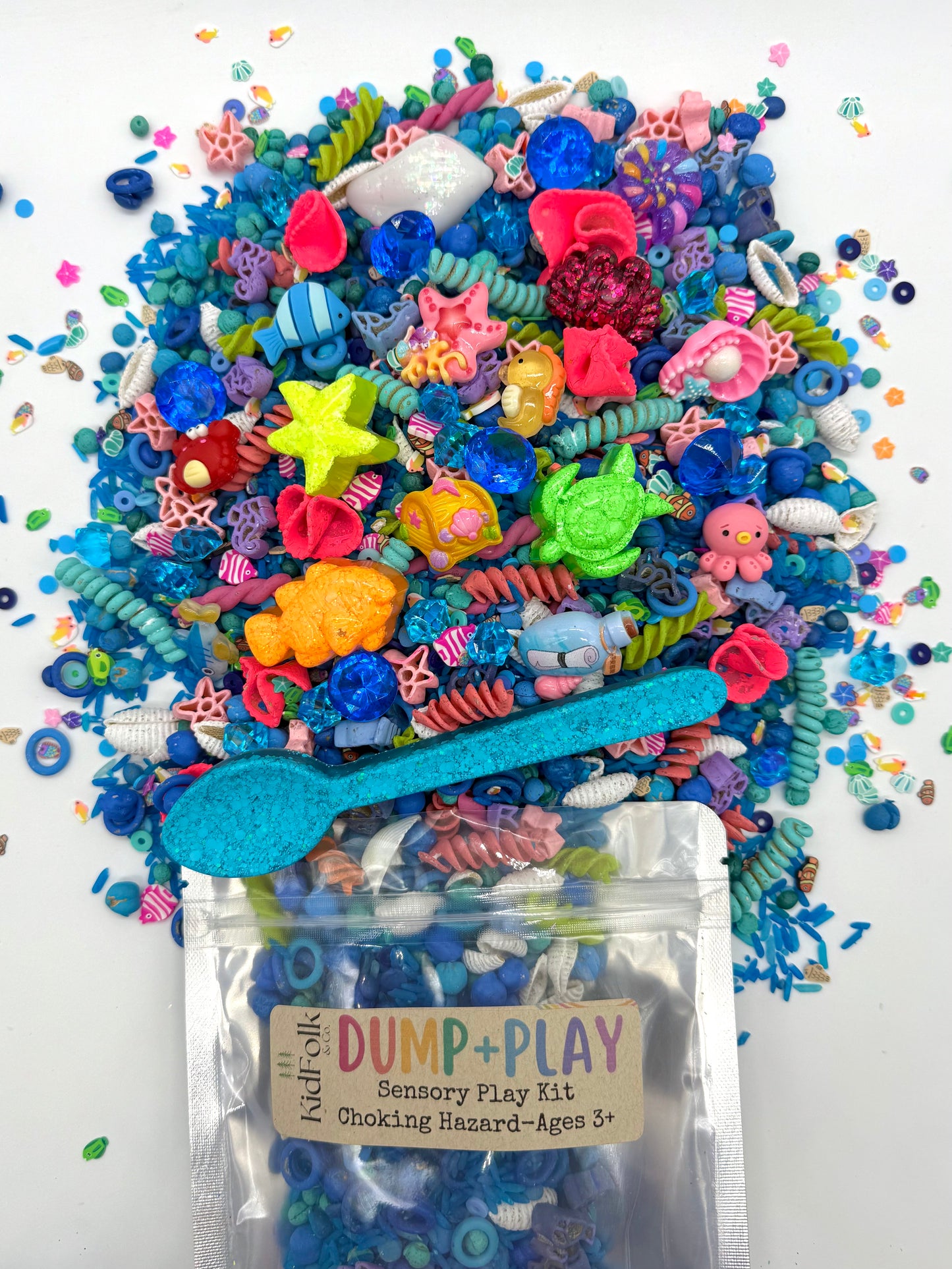 Under the Sea Dump & Play Sensory Kit