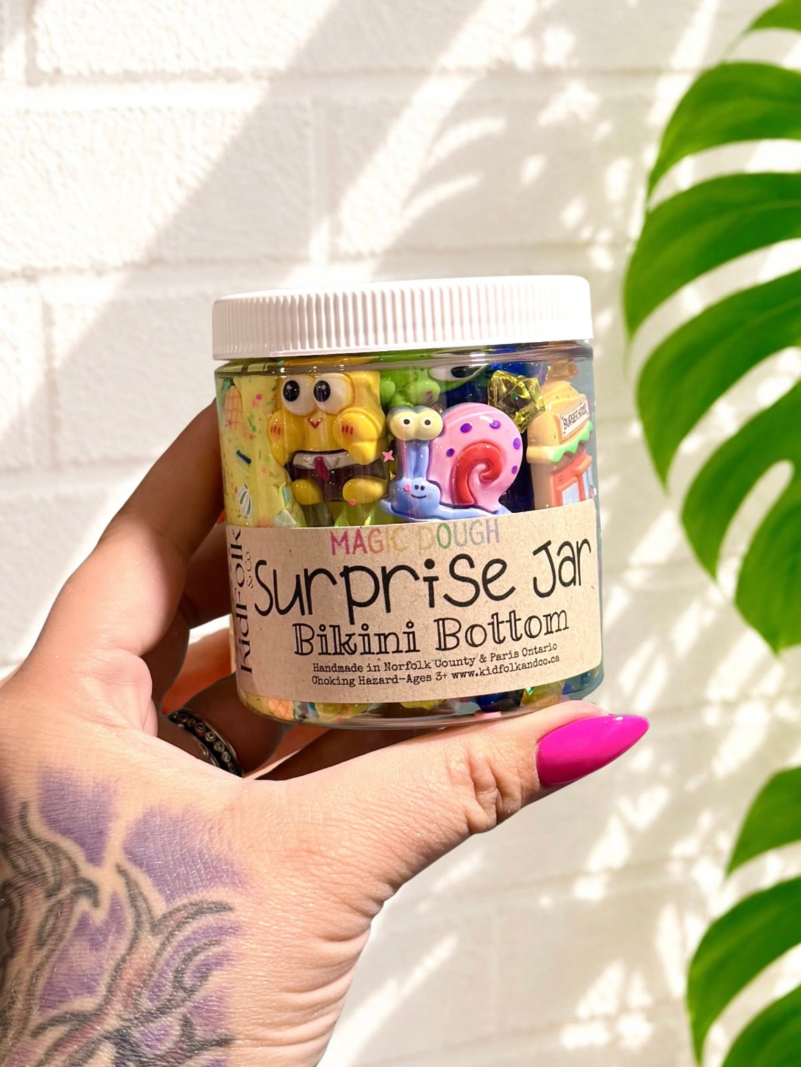 Bikini Bottom Surprise Jar