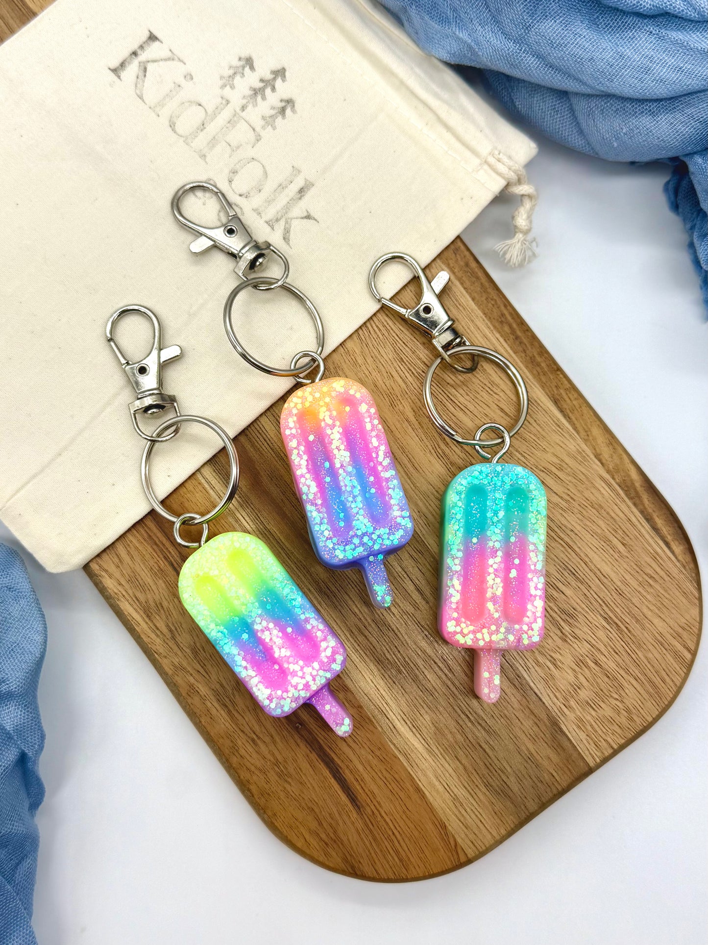 Popsicle Keychain