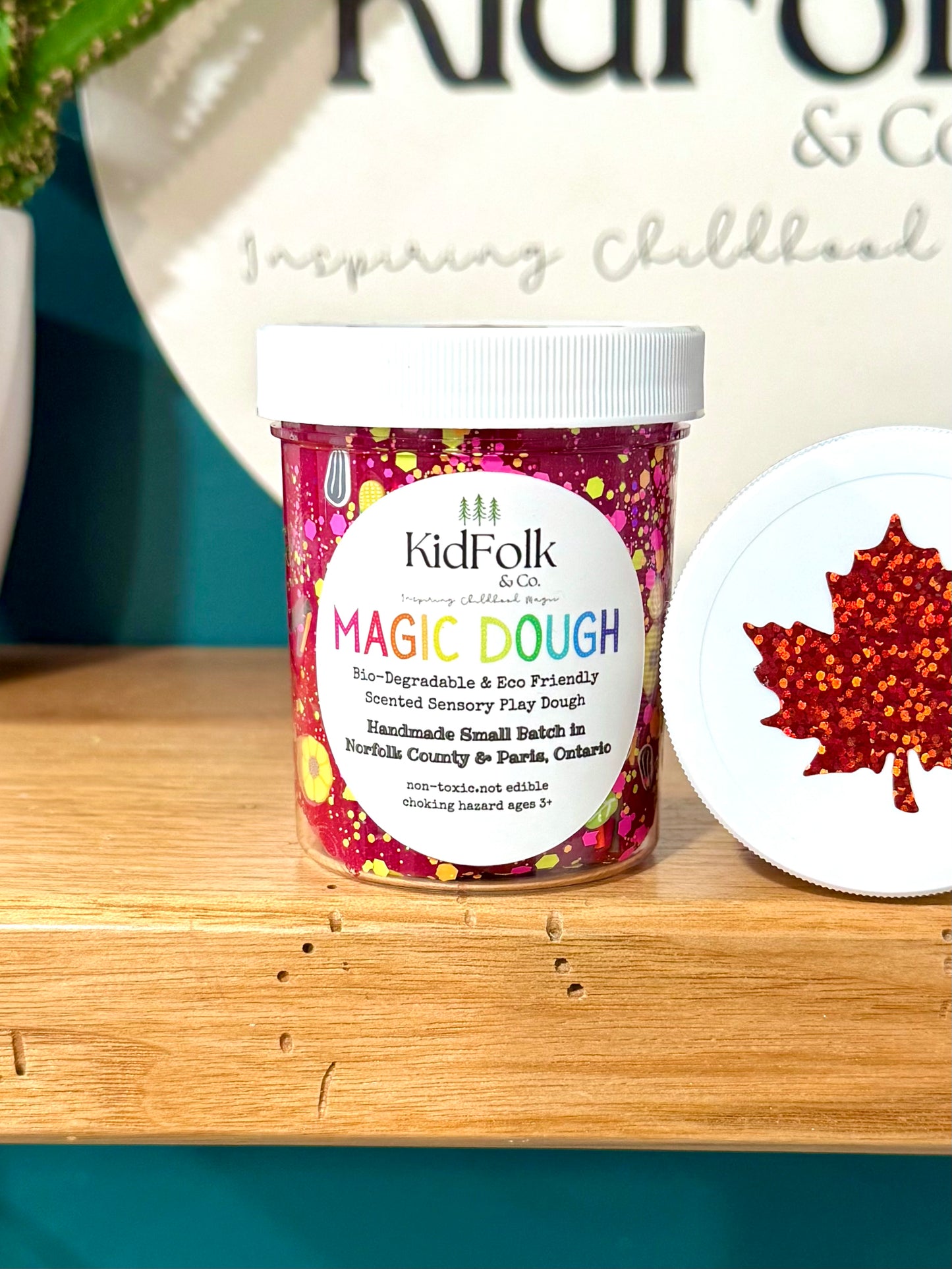 Magic Dough-Crimson Maple Red