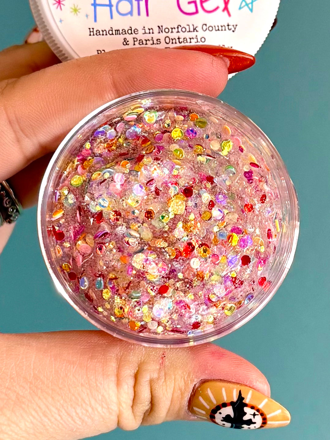 Twinkling Lights Glittery Hair Gel