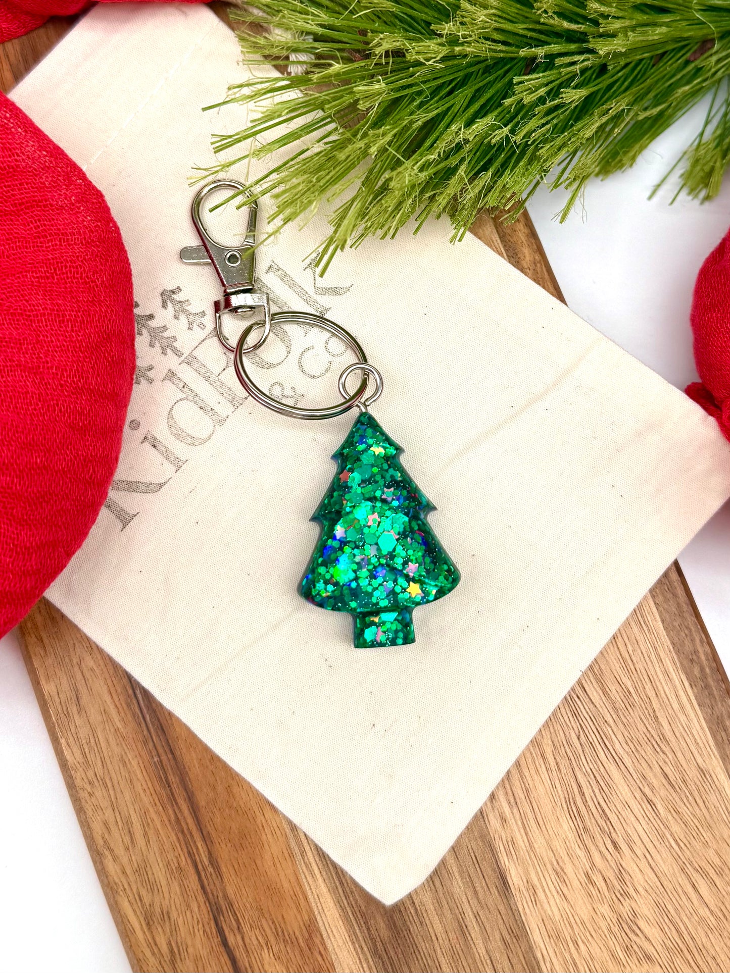 Christmas Tree Keychain