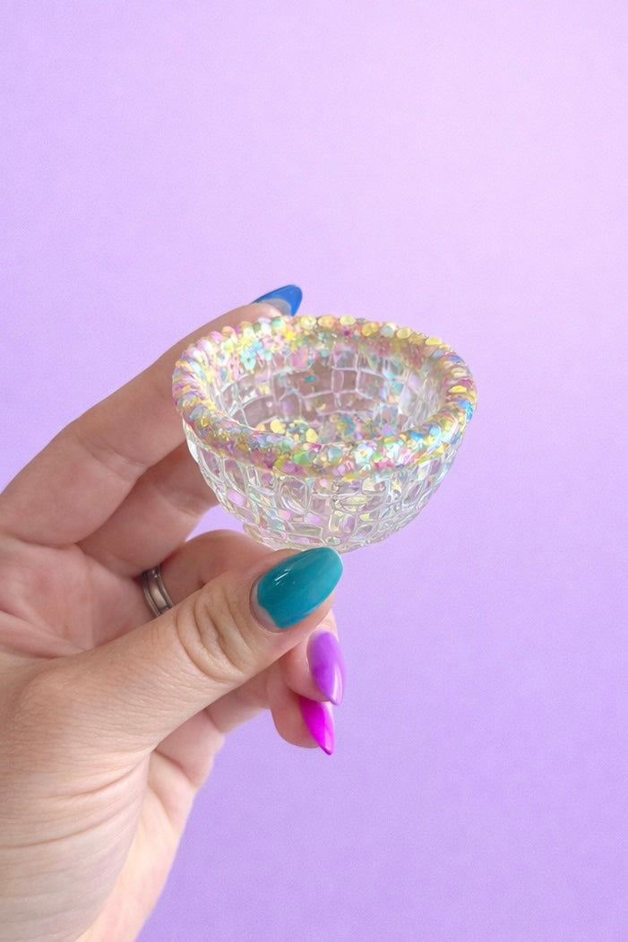 Resin Easter Basket Dish