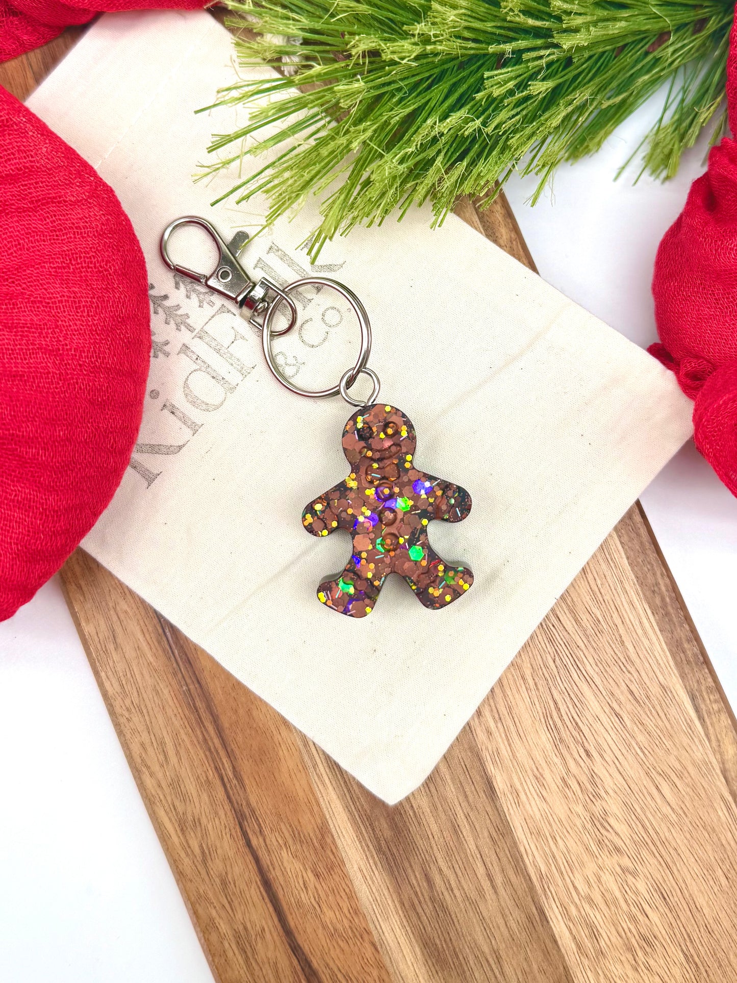Gingerbread Keychain