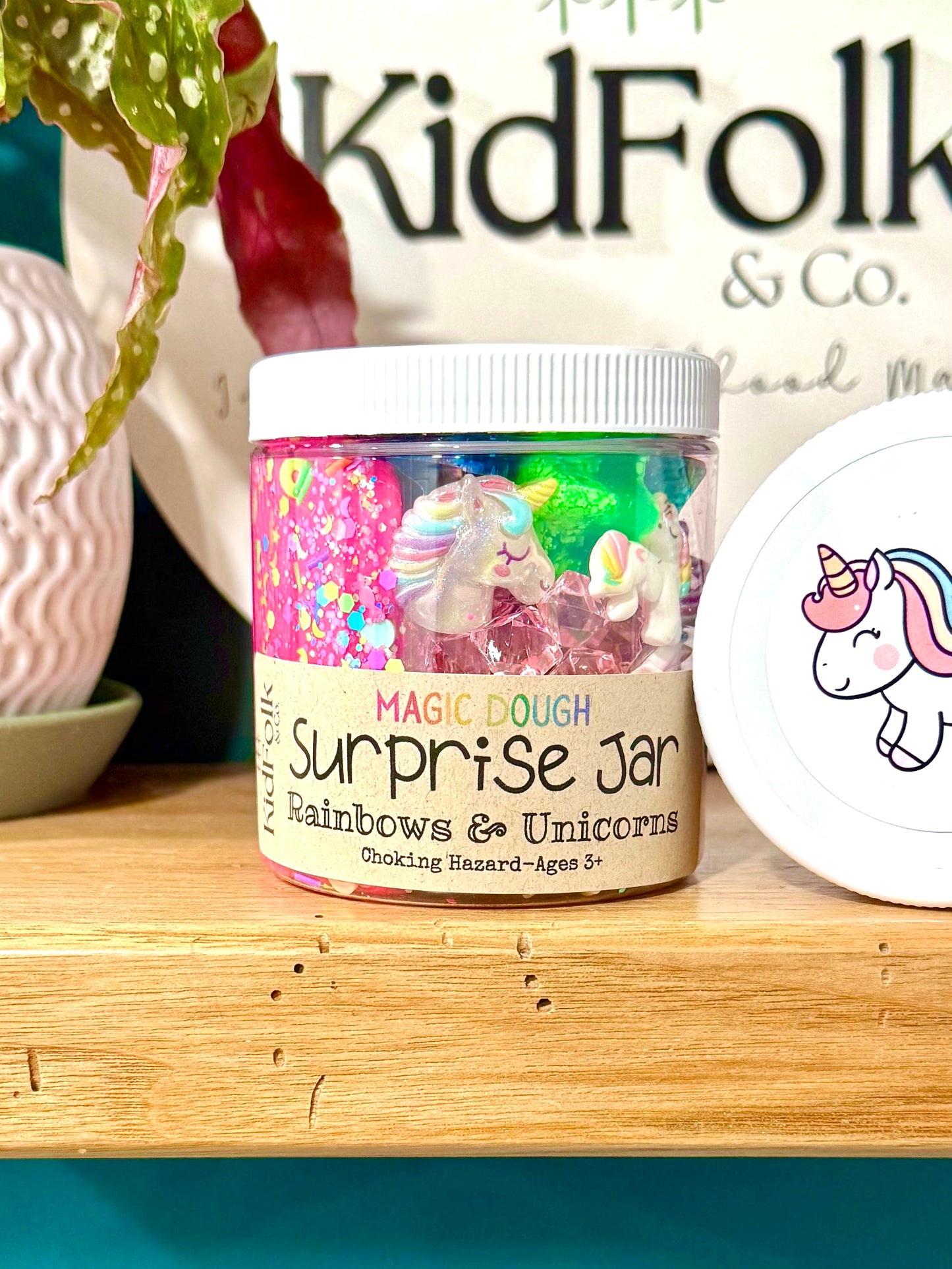 Rainbow Unicorn Surprise Jar