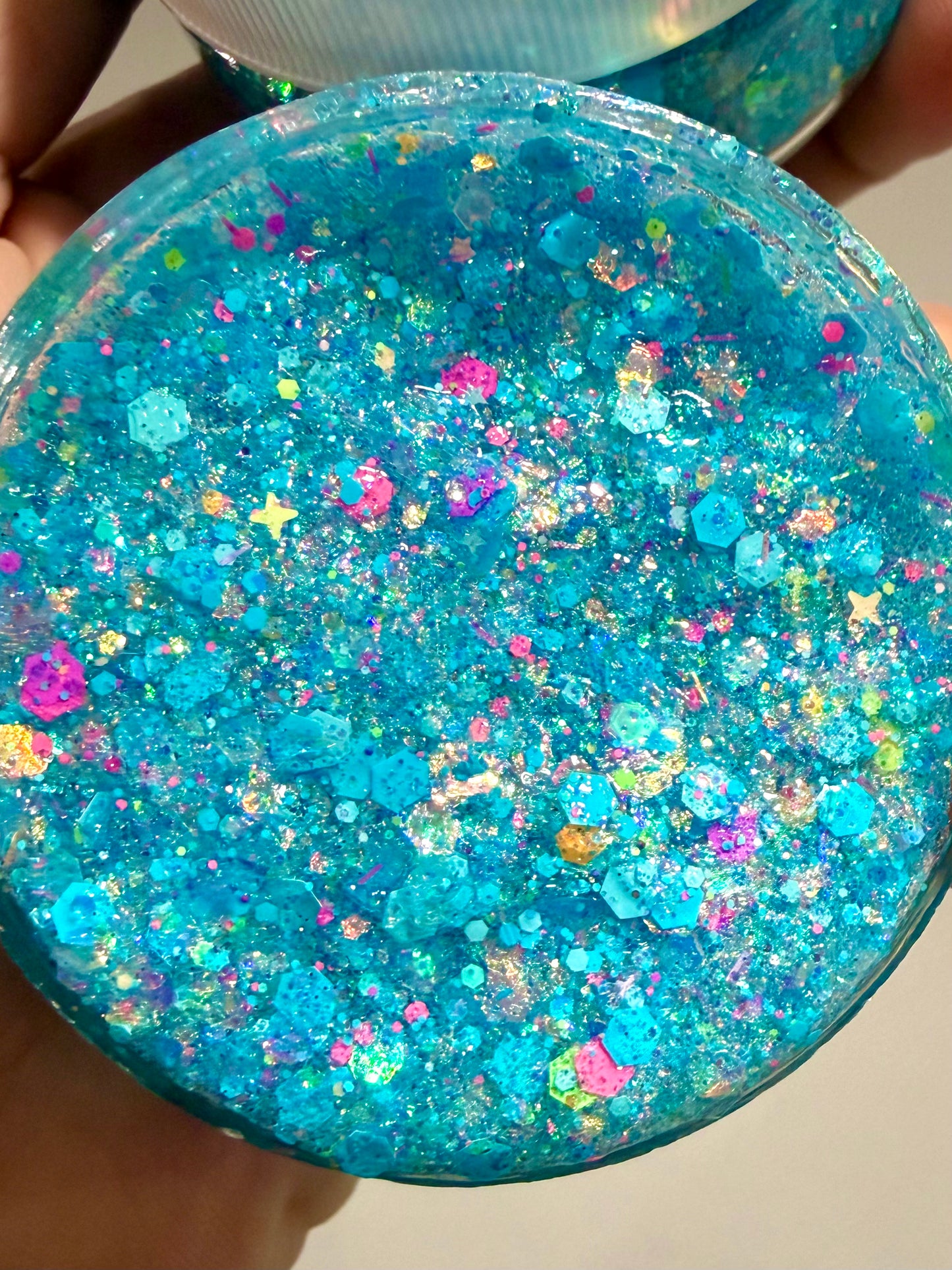 Pool Party Glittery Hair Gel