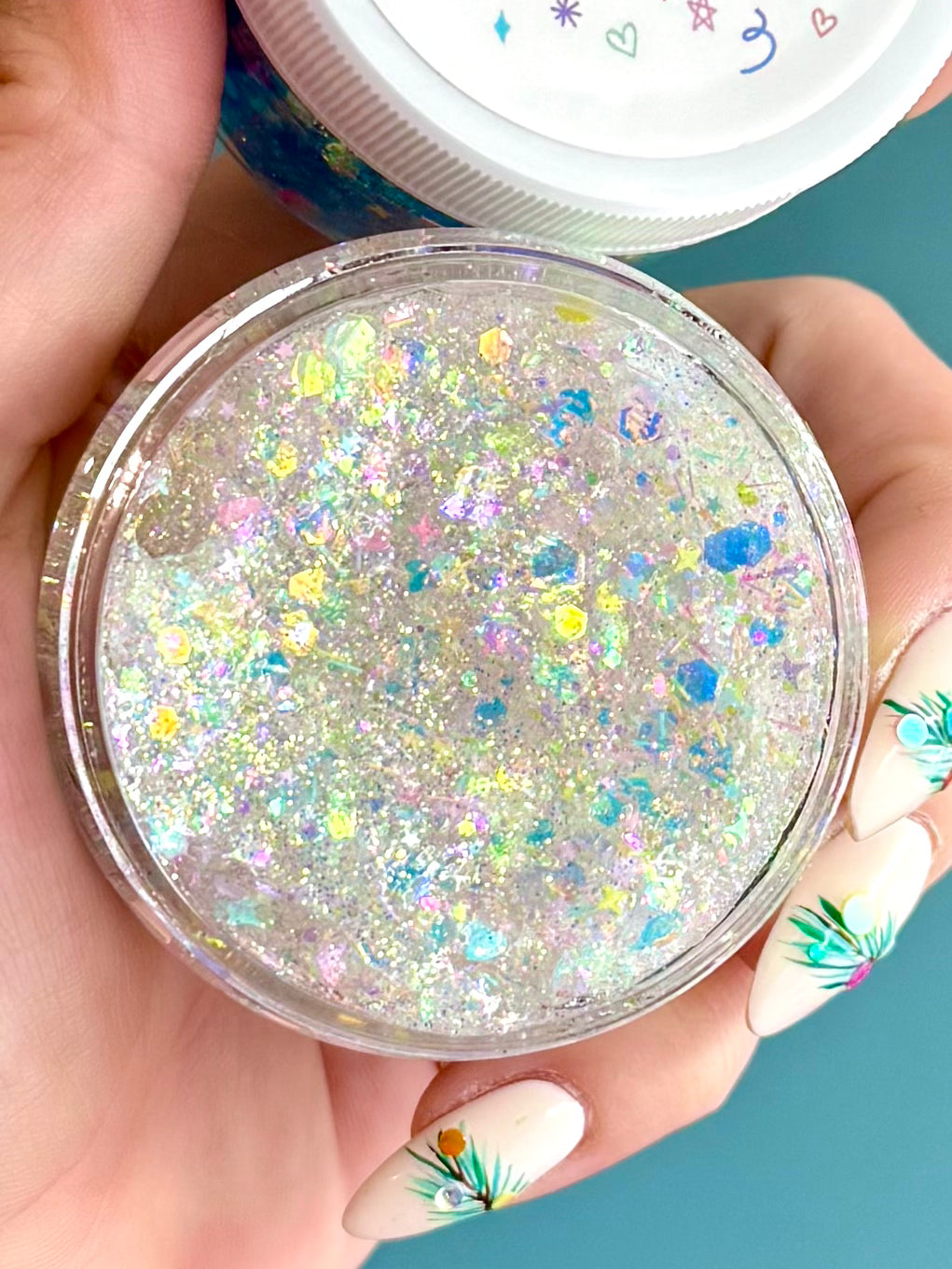 Fairy Veil Glittery Hair Gel