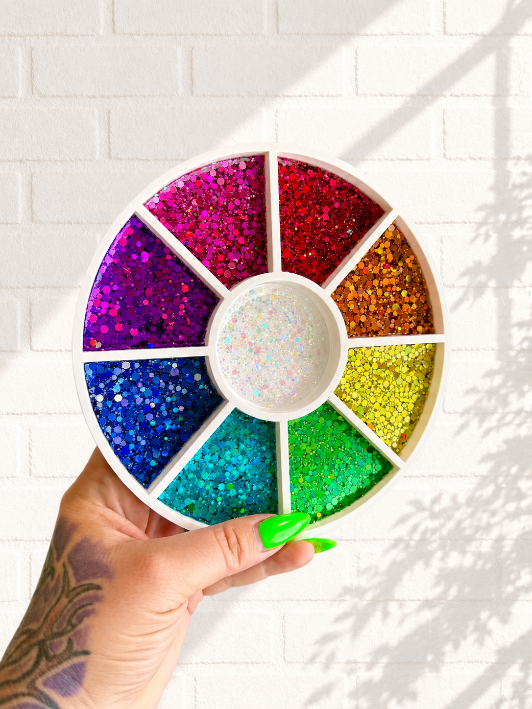 Jewel Tone Colour Sorting Tray