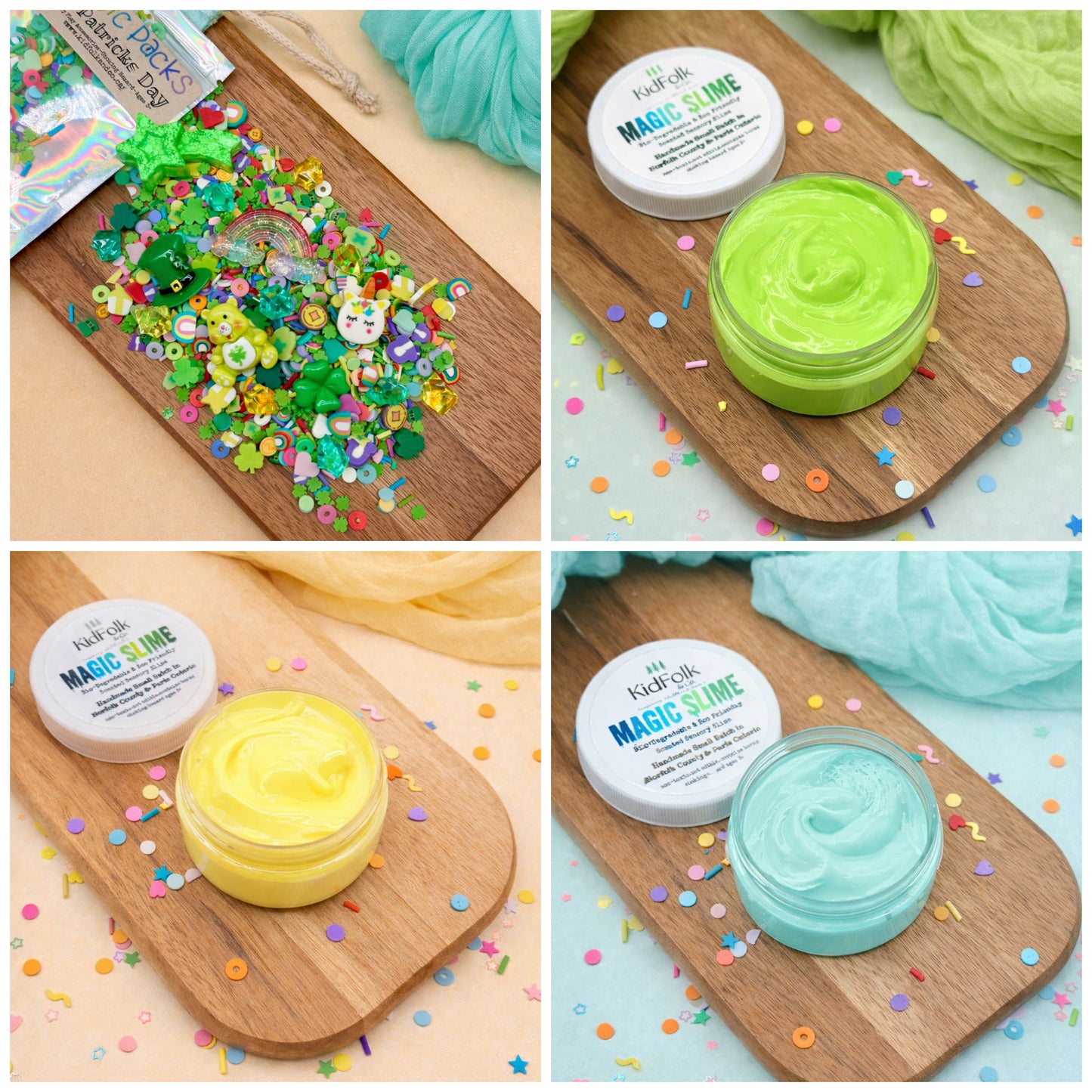 St. Patrick’s Magic Slime Play Kit